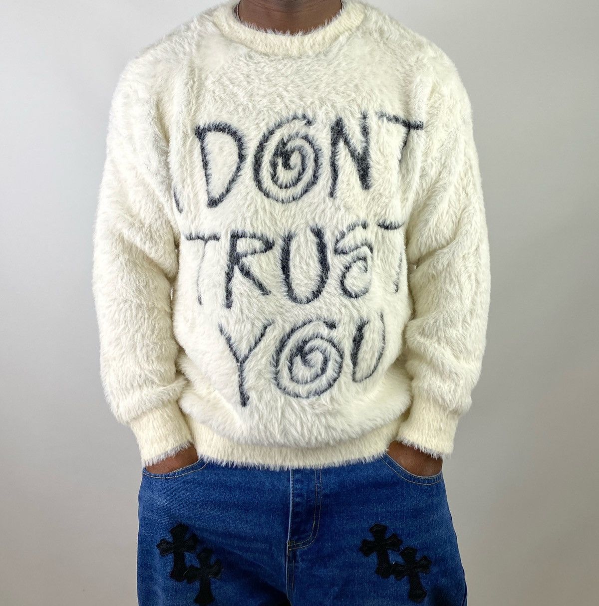 Other Fuzzy knit sweater untilwerich Size US M / EU 48-50 / 2 - 1 Thumbnail