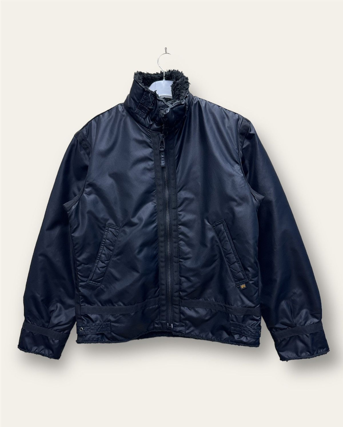 Alpha Industries Alpha Industries Black Wax Style Winter Jacket MJ149 Size US M / EU 48-50 / 2 - 1 Thumbnail