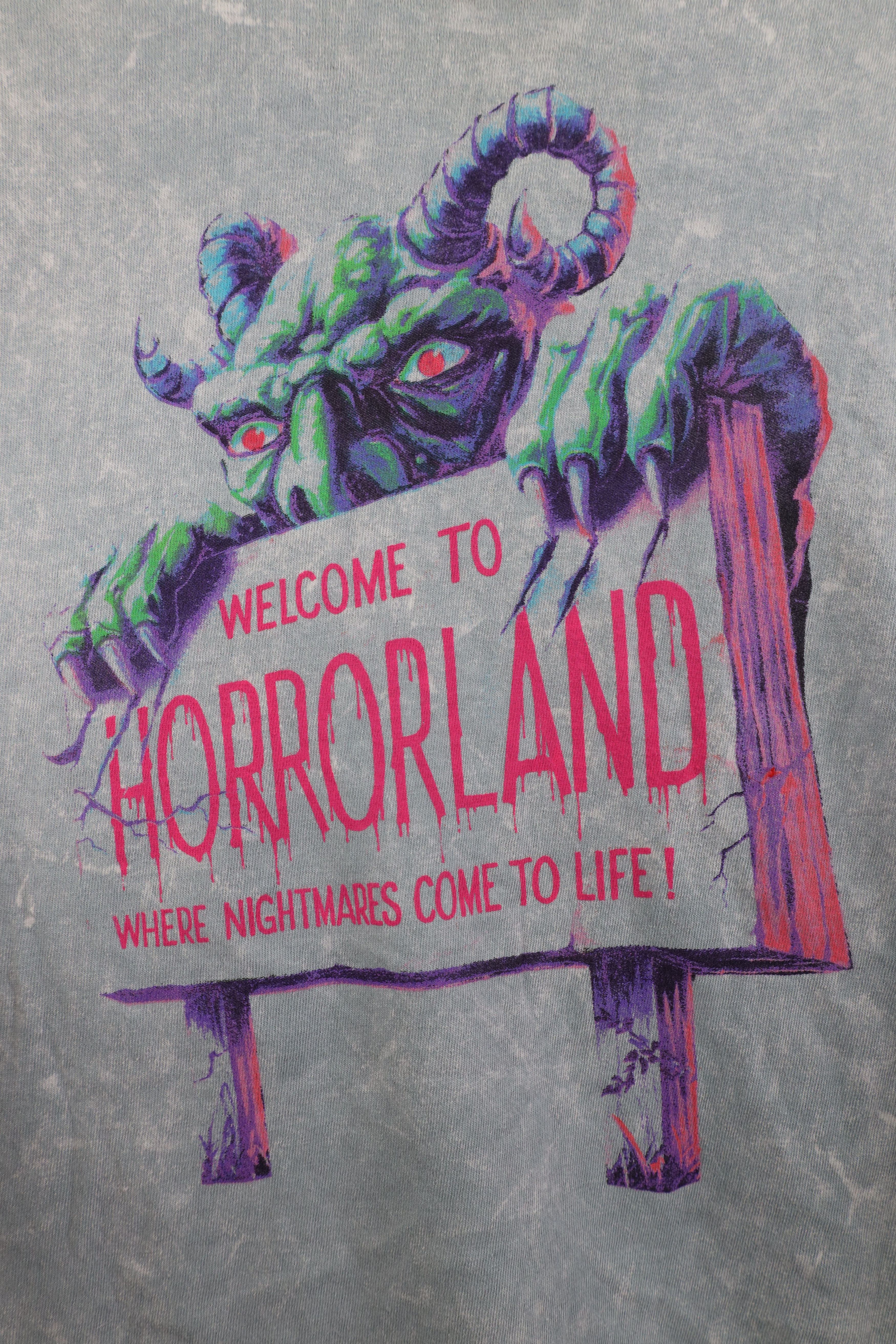 Vintage Deadstock Y2K Goosebumps Wash Horrorland Long Sleeve T-Shirt Size US S / EU 44-46 / 1 - 10 Thumbnail