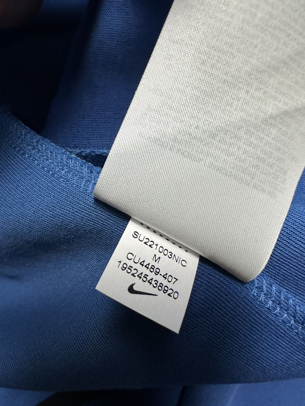 Nike Nike Tech fleece drill track suit size M blue rare Size US M / EU 48-50 / 2 - 5 Thumbnail