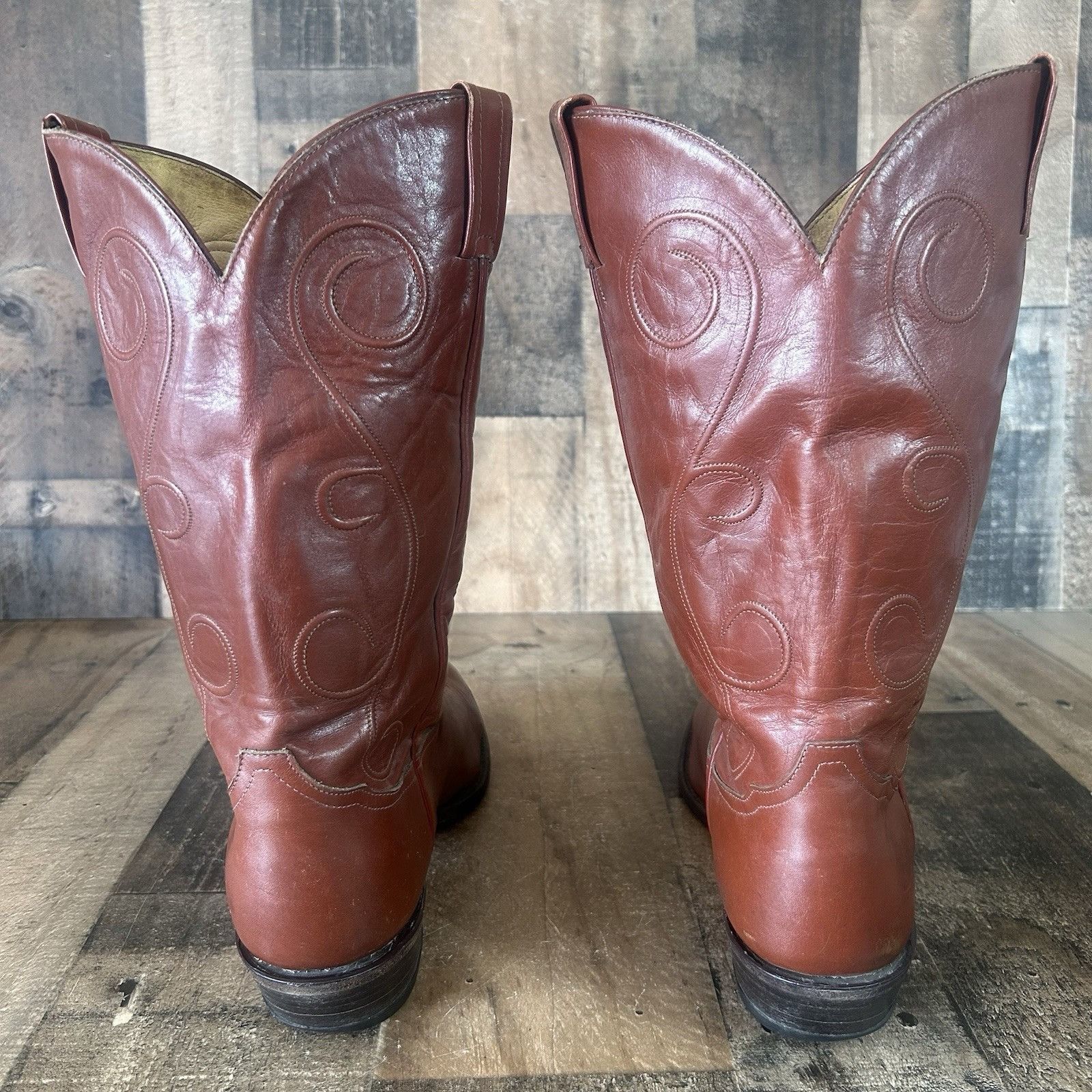 Tony Lama Tony Lama Vintage Western Cowboy Boots Mens 13 D Size US 13 / EU 46 - 8 Thumbnail