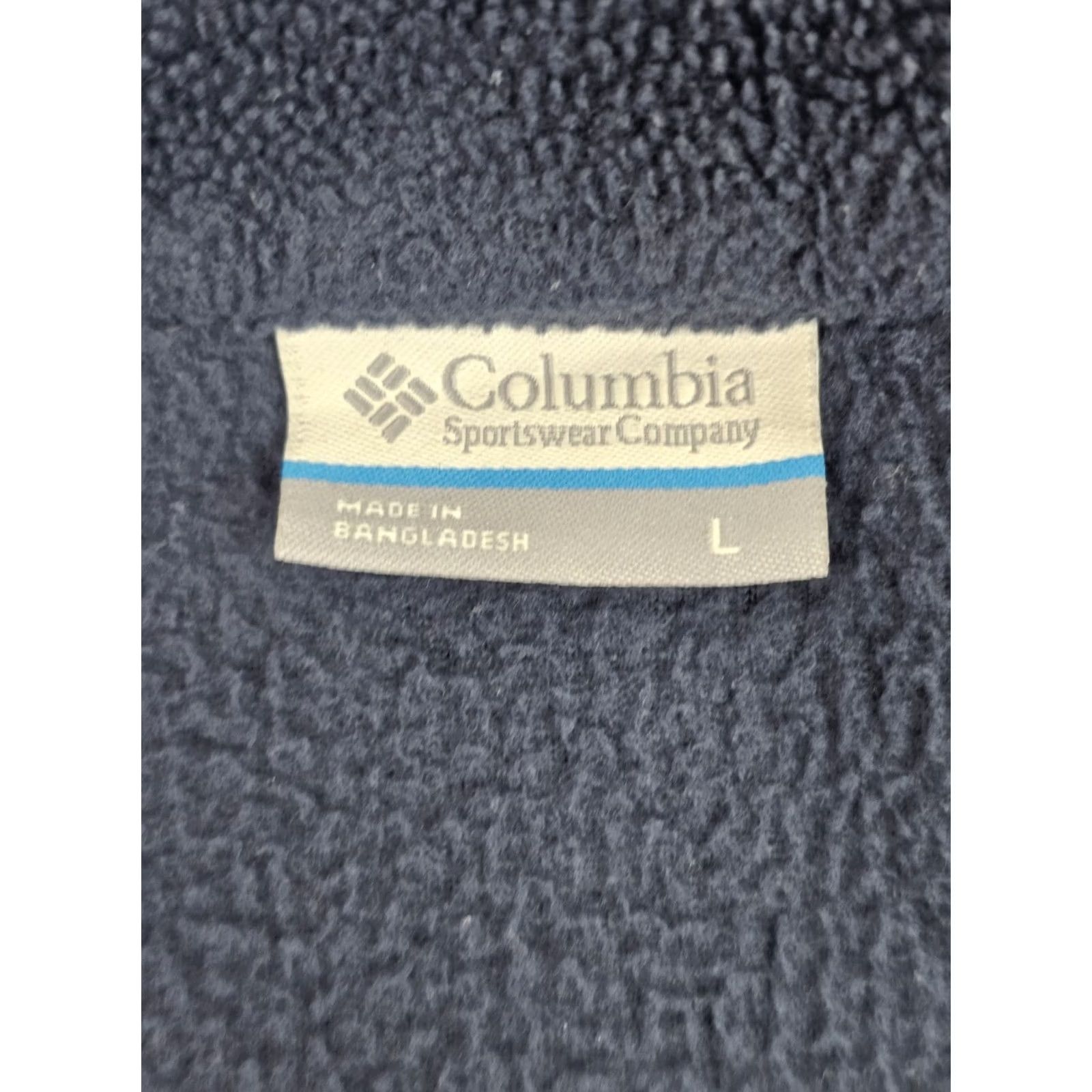 Vintage Columbia Steens Mountain Full Zip Fleece Jacket / Sweater – Men’s L – Navy Blue – EUC Size US L / EU 52-54 / 3 - 3 Thumbnail