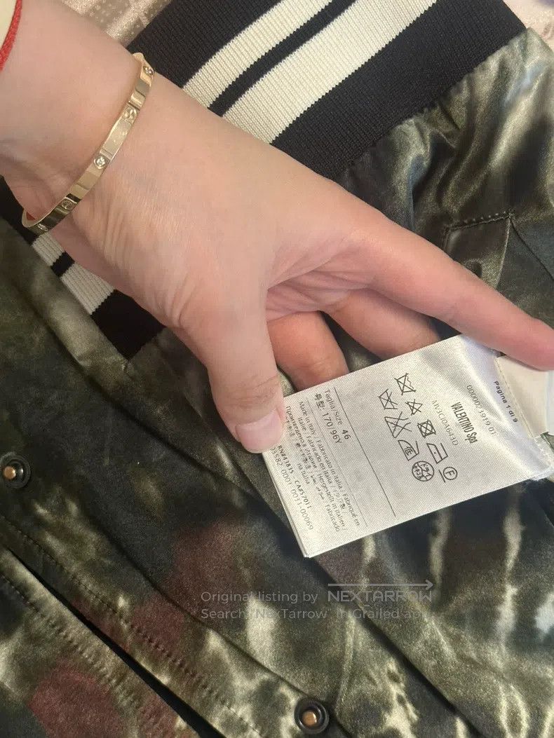 Valentino Valentino Tie-dye baseball jacket Size US M / EU 48-50 / 2 - 3 Thumbnail