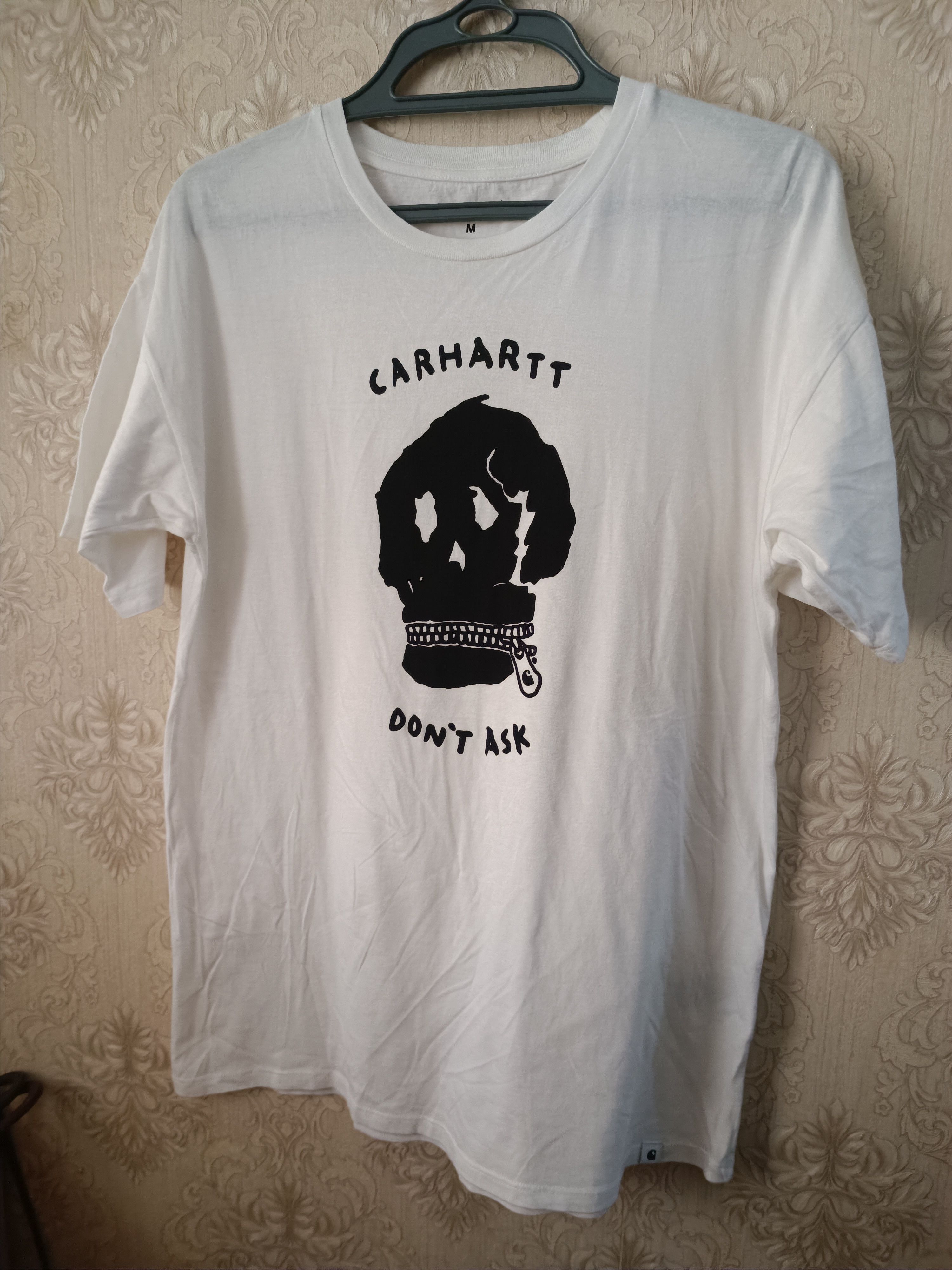 Carhartt Wip ♦️Carhartt Wip Don't Ask Skull Tee Size US M / EU 48-50 / 2 - 1 Thumbnail