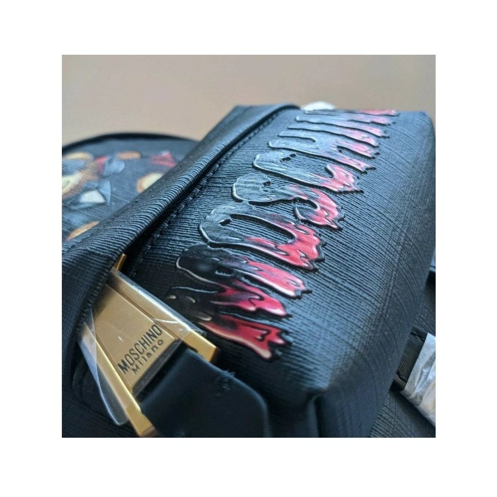 Moschino SS20 Moschino Couture Jeremy Scott Bat Teddy Bear Backpack Size ONE SIZE - 8 Thumbnail