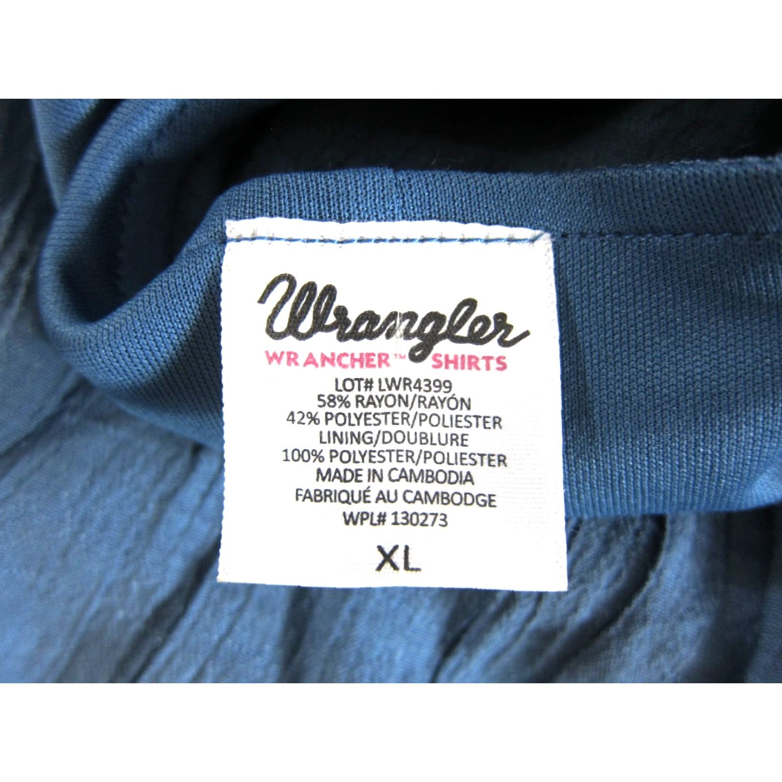 Wrangler Wrangler Blue Rayon Crochet Sleeveless Ruffle Sheath Tank Sun Dress XL Size XL / US 12-14 / IT 48-50 - 3 Thumbnail