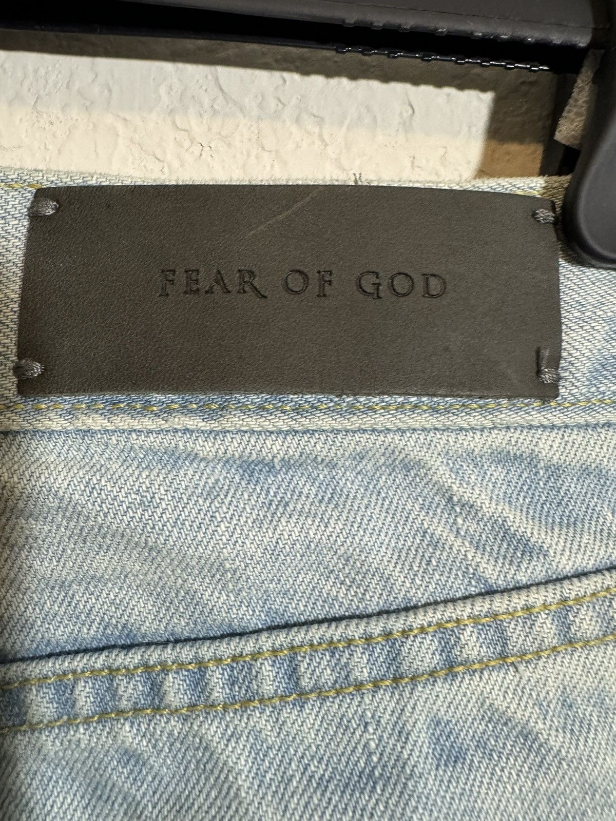 Fear of God Distressed Denim Zipped Hem Denim Size US 36 / EU 52 - 11 Thumbnail
