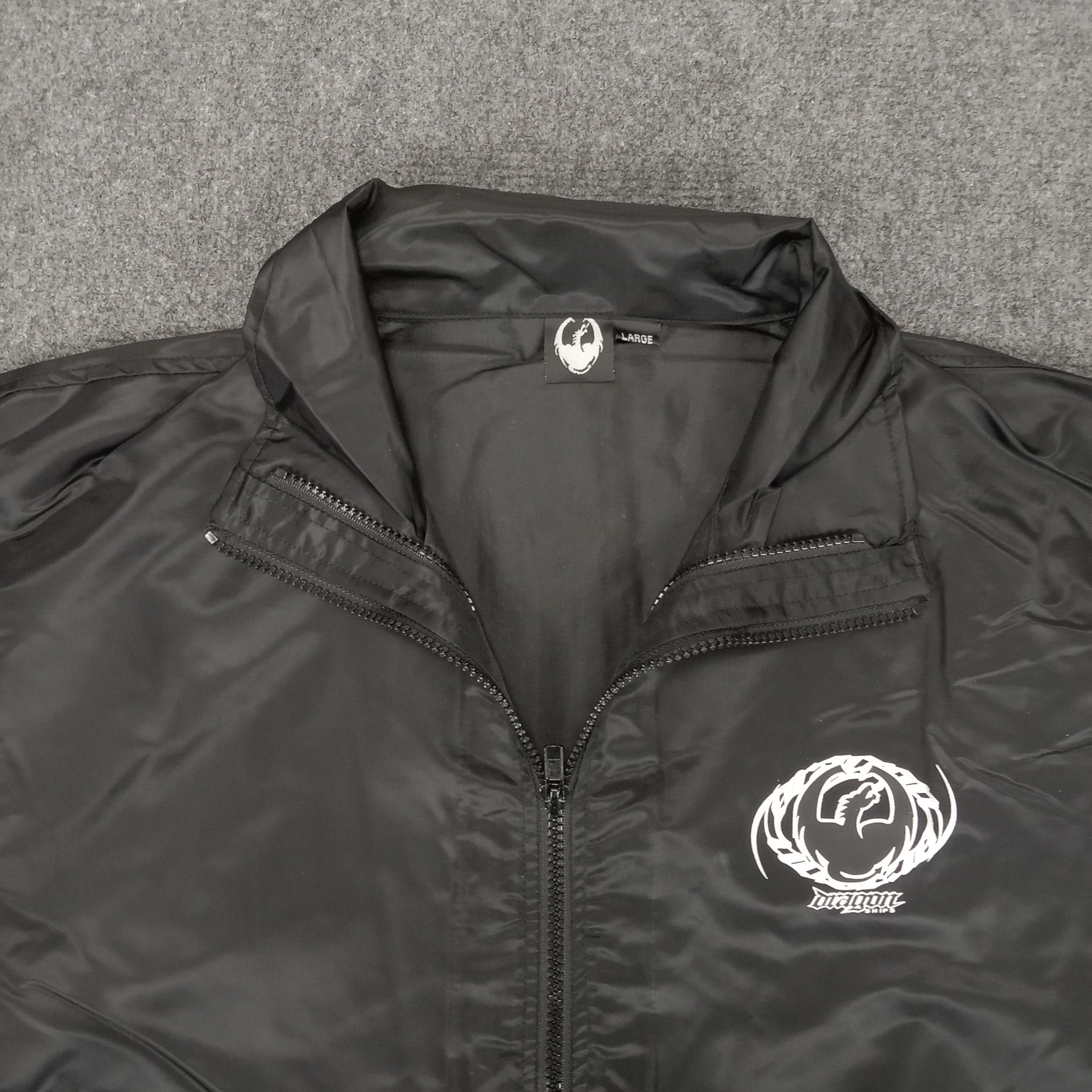 The Game × Vintage Dragon Japanese Skateboard Style Baggy Windbreaker Jacket Size US XL / EU 56 / 4 - 4 Thumbnail