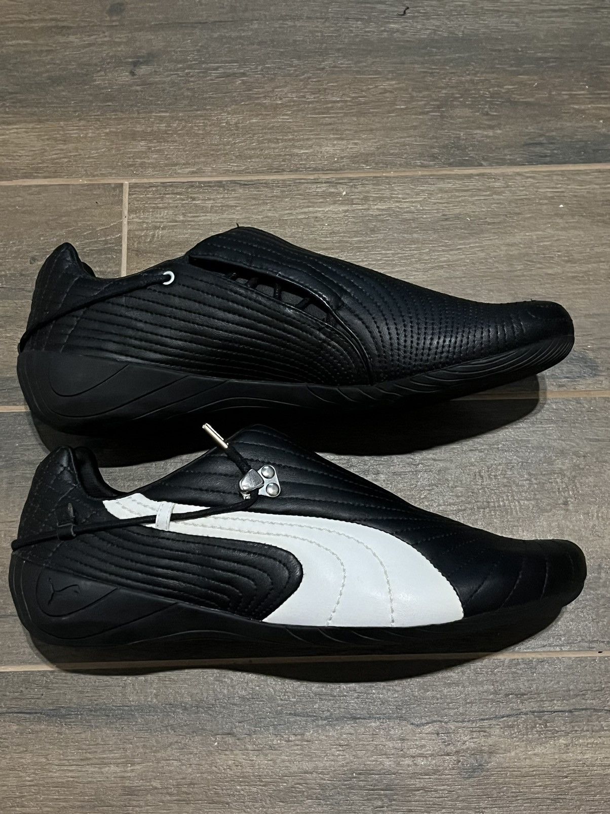 Japanese Brand × Puma × Vintage RARE Puma Budoka Vintage Leather Sneakers Y3 Mostro Vibe Size US 11.5 / EU 44-45 - 3 Thumbnail