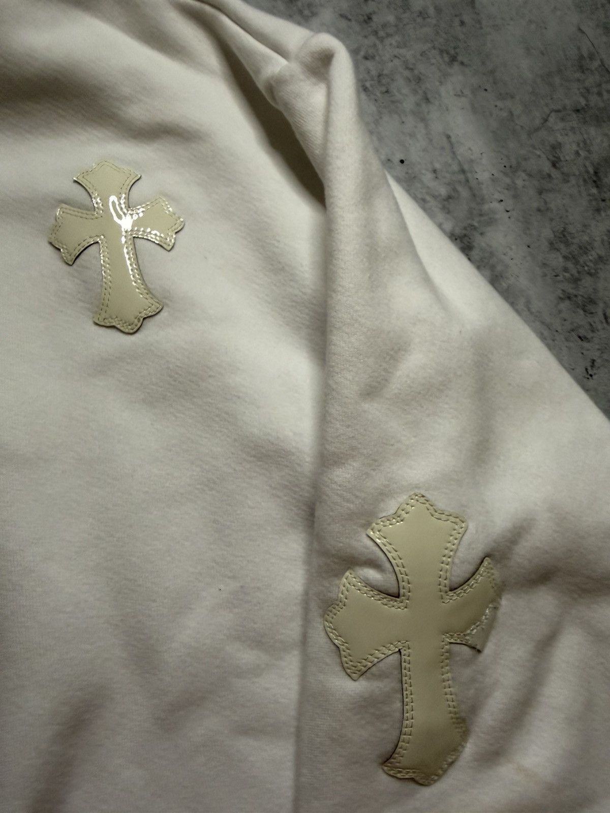 Chrome Hearts Chrome Heart White Patch Quarter Zip Size US L / EU 52-54 / 3 - 3 Thumbnail