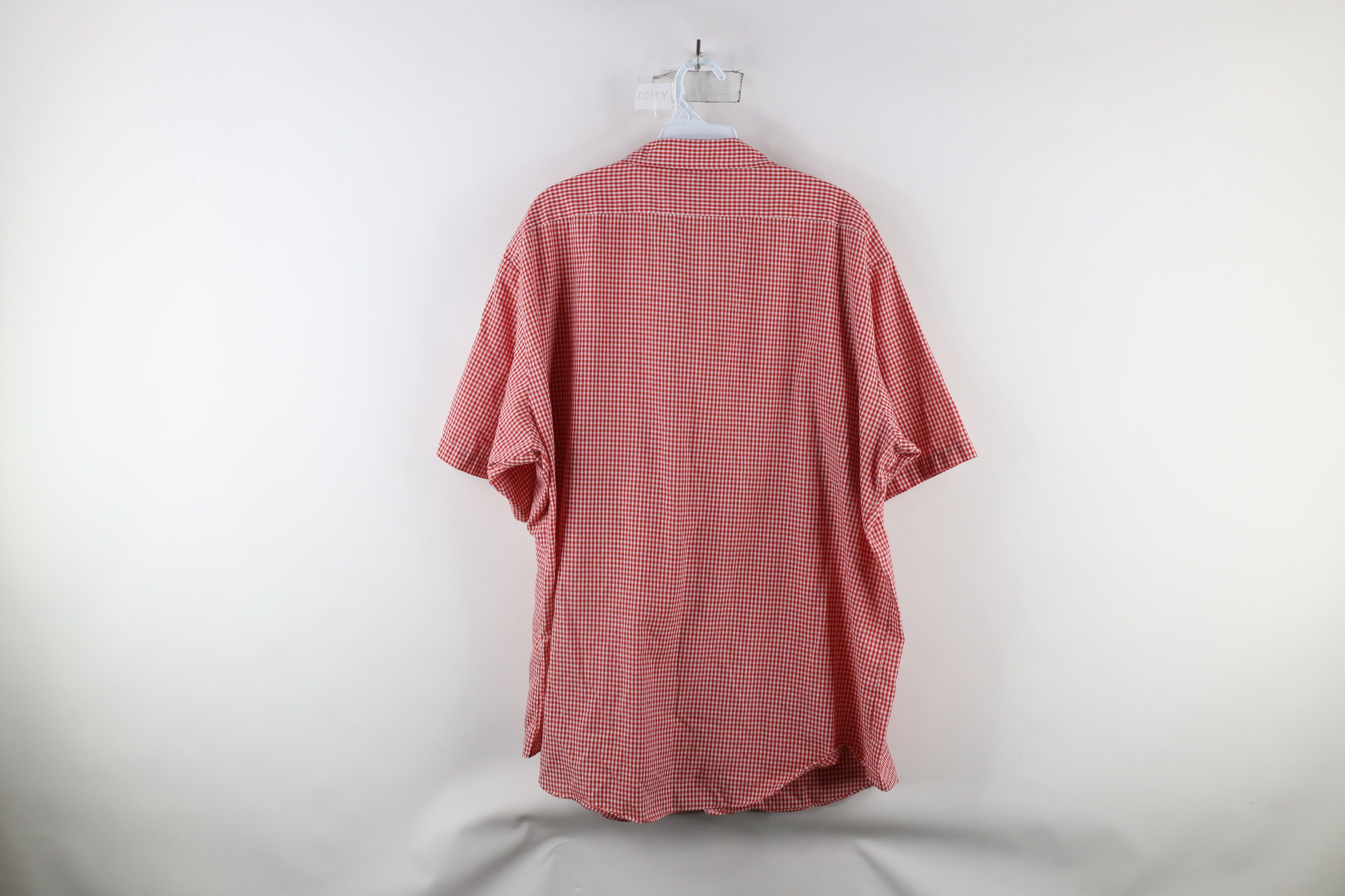 Vintage Vintage 70s Streetwear Plaid Short Sleeve Button Shirt Size US XL / EU 56 / 4 - 6 Thumbnail