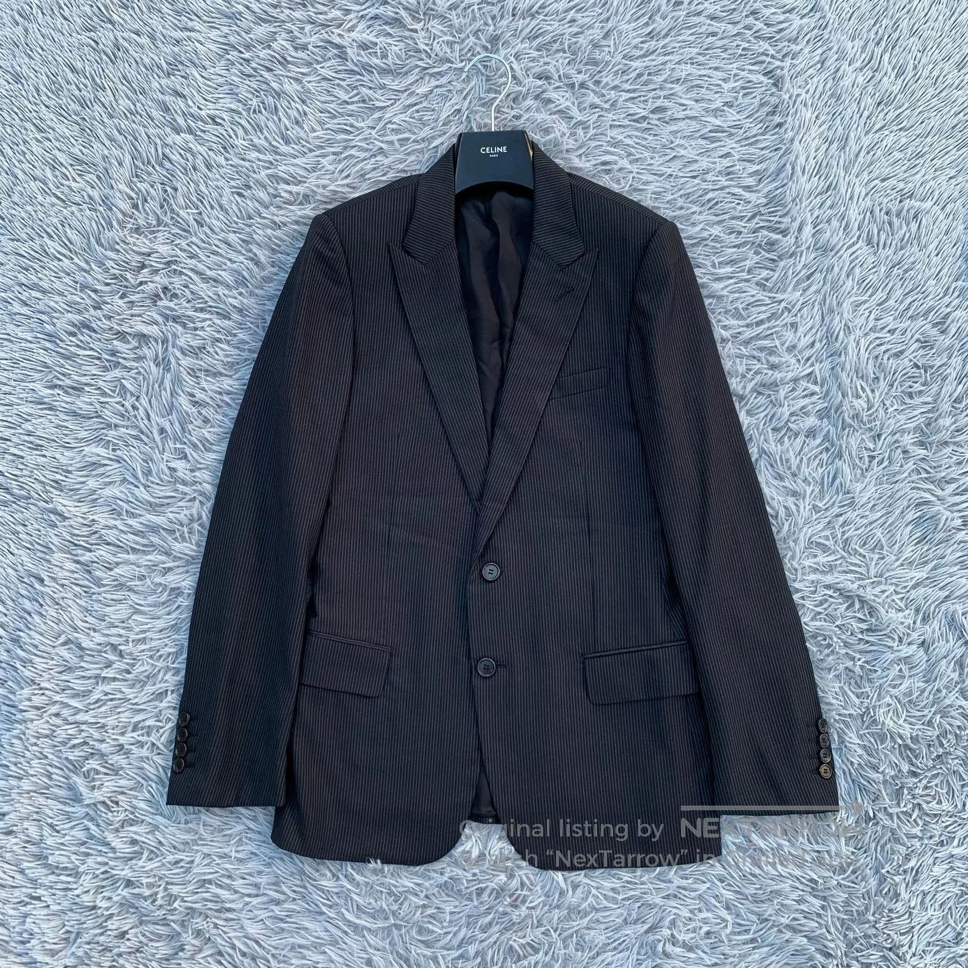 Dior Dior Homme Striped Wool Suit. Size US M / EU 48-50 / 2 - 1 Thumbnail