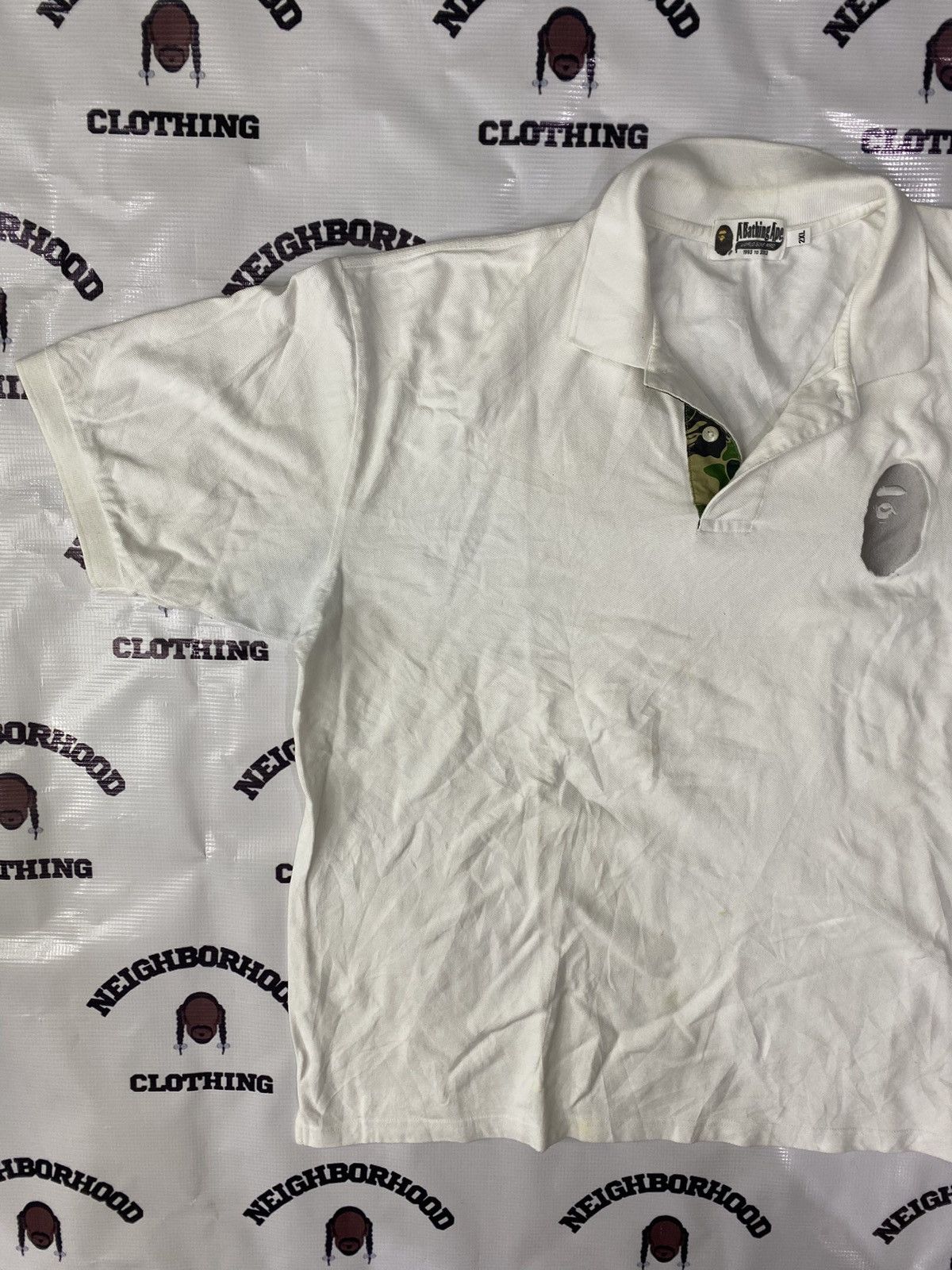 Bape BAPE POLO SHIRT. Size US XXL / EU 58 / 5 - 2 Thumbnail