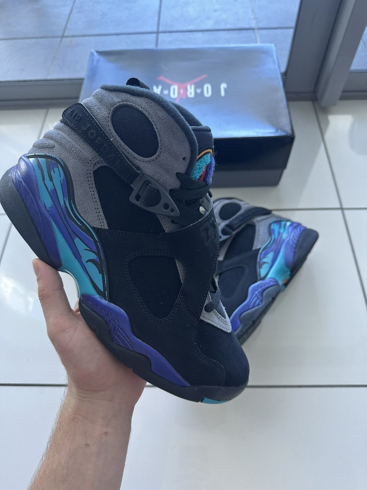 Jordan Brand Jordan 8 aqua Size US 9 / EU 42 - 8 Thumbnail