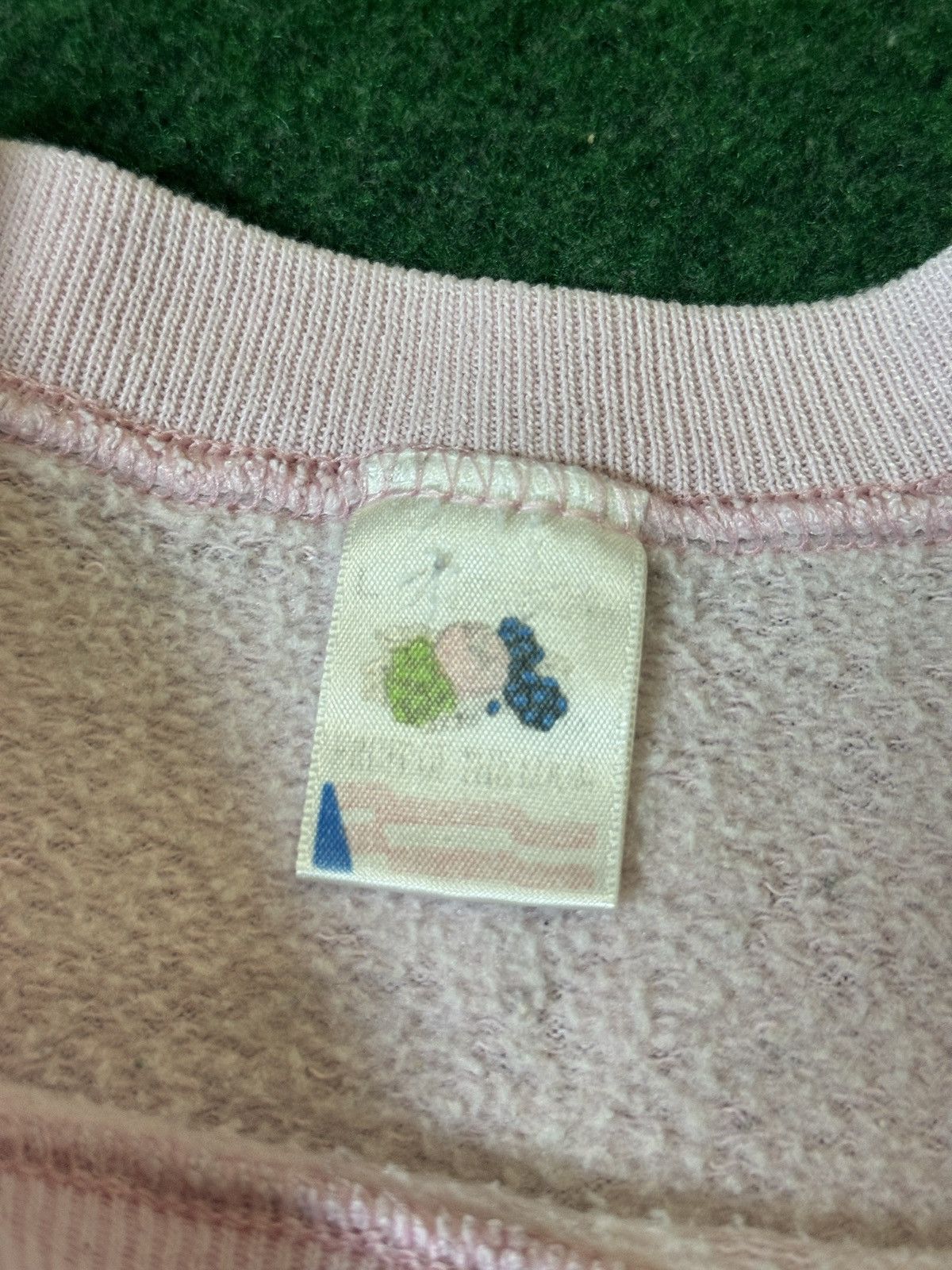 Vintage Vintage 90s Penn State Pink FADED Collegiate Sweatshirt Size L / US 10 / IT 46 - 3 Thumbnail