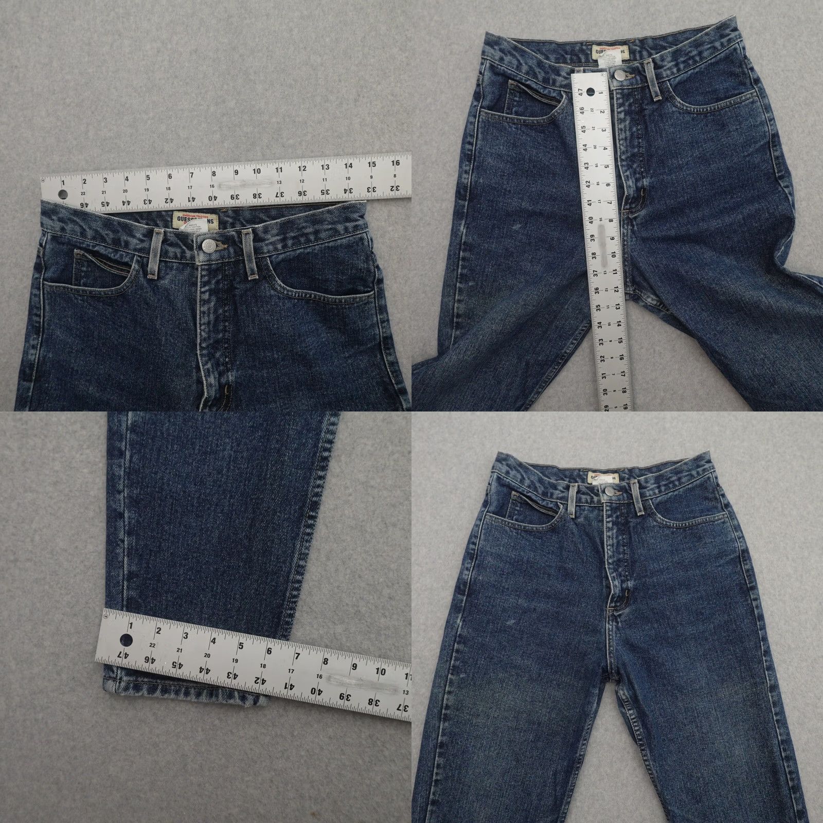 Guess GUESS Jeans Men’s 31X29 Size 31 Inseam 29 Blue USA Vintage Tapered Jeans Mens Size US 31 - 8 Thumbnail