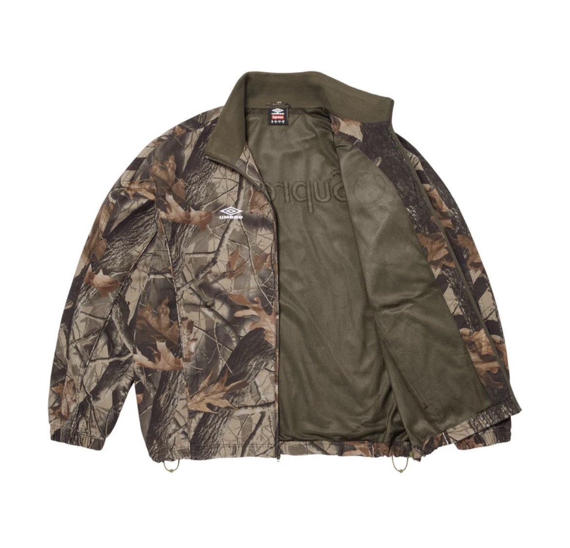 Supreme × Umbro Supreme Umbro Cotton Ripstop Track Jacket Camo SS26 Size US M / EU 48-50 / 2 - 2 Thumbnail