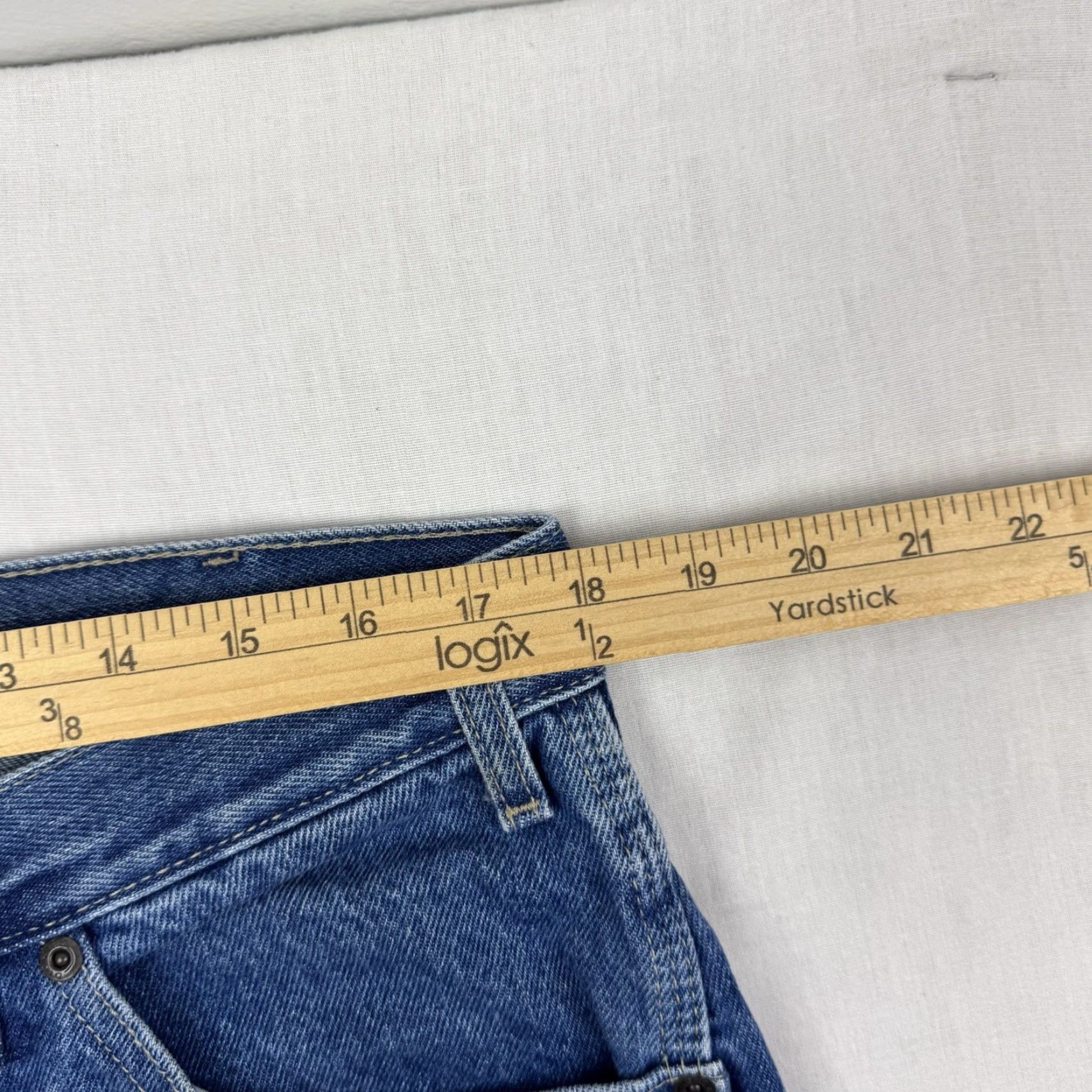 Dickies VINTAGE Dickies Jeans Carpenter Men 36x32 Baggy Relaxed Fit Hipster 90s Y2K Blue Mens Size US 36 / EU 52 - 5 Thumbnail