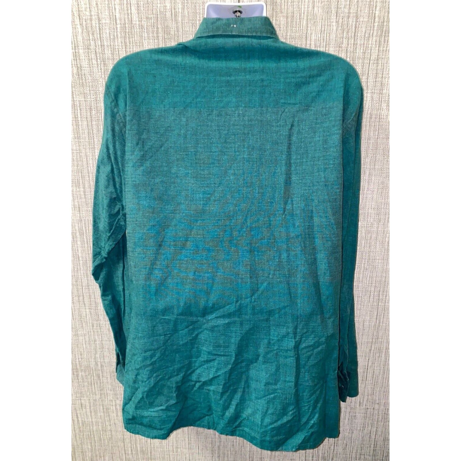 Vintage Ganesh Long Sleeve Button-Up Shirt Adult XL Green Casual Mens Size US XL / EU 56 / 4 - 5 Thumbnail