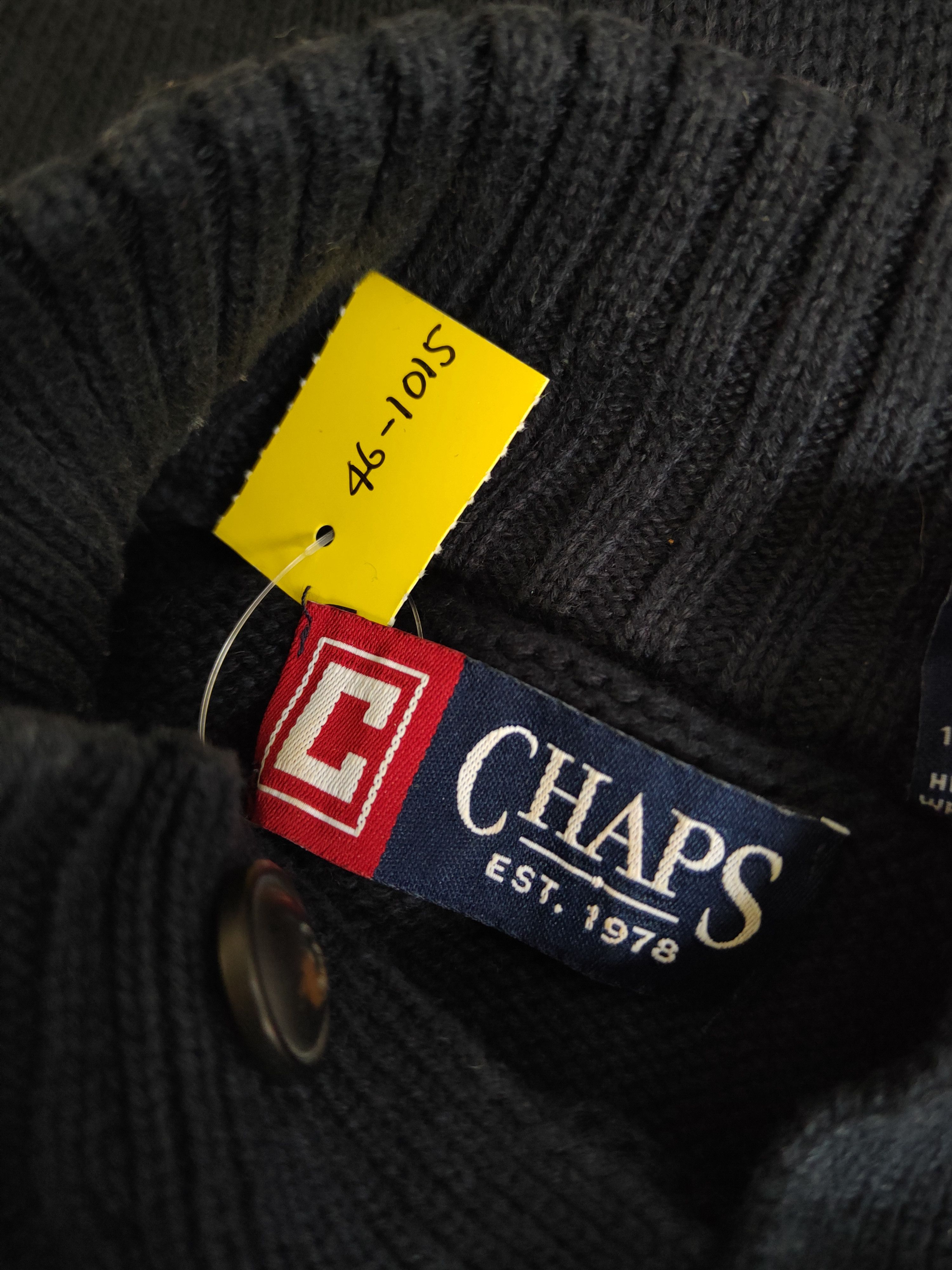 Chaps DL Chaps Navy Knitwear Sweatshirts #46-1015 Size US L / EU 52-54 / 3 - 13 Thumbnail