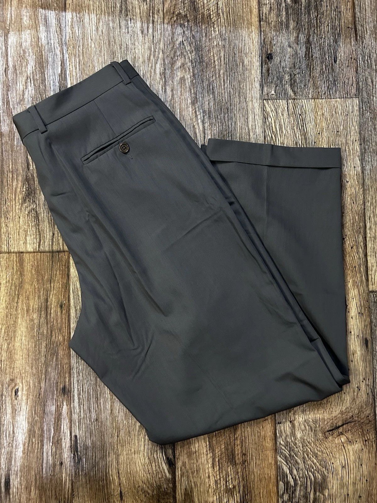 Giorgio Armani VTG Armani Taupe Trousers Size US 34 / EU 50 - 1 Preview