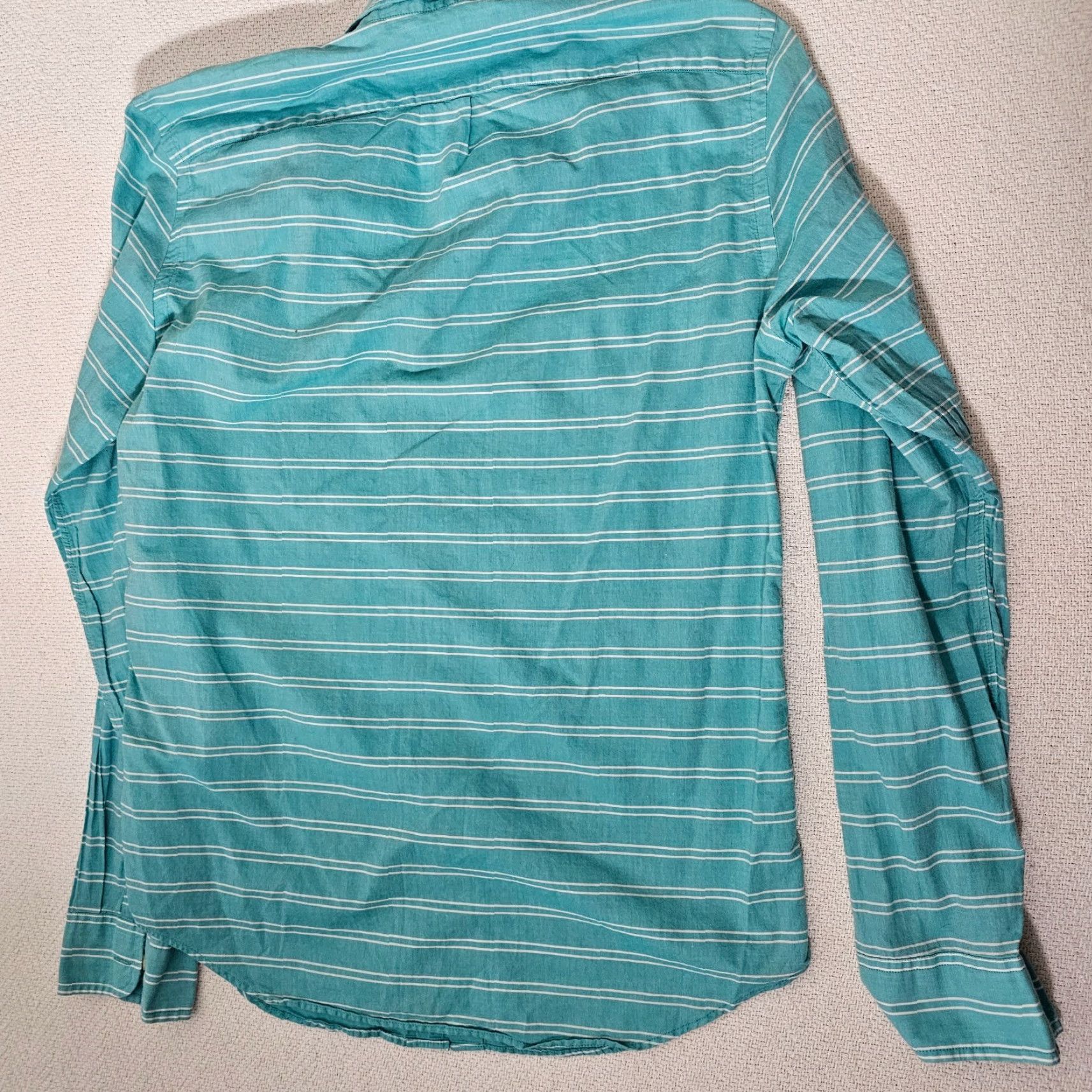 J.Crew VINTAGE? No. J.CREW Chambray Shirt Mens Small Slim Button-Down Striped Pocket Blue Lightweight Casual Shirt - Size S - Cotton Size US S / EU 44-46 / 1 - 7 Thumbnail
