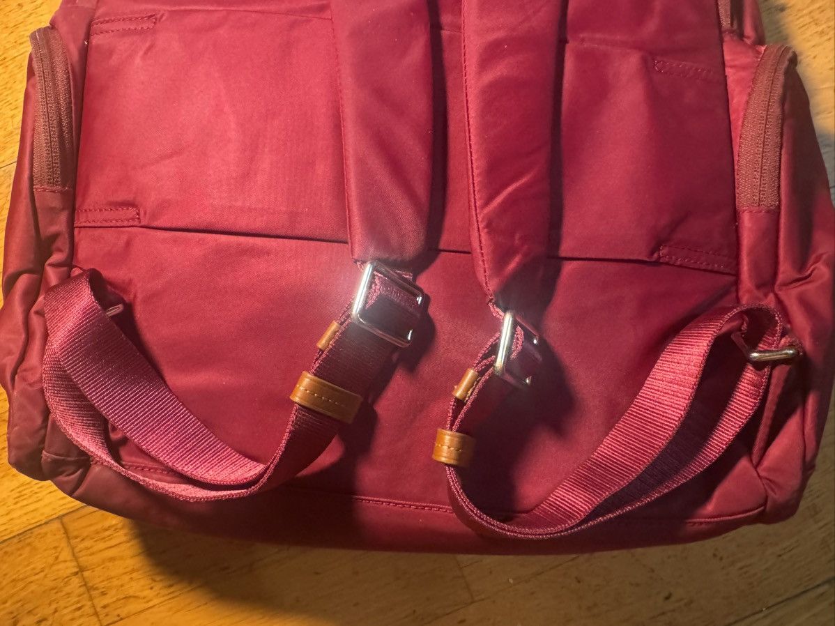 Tumi TUMI Voyageur Red Nylon Backpack / Laptop Travel Bag Size ONE SIZE - 5 Thumbnail