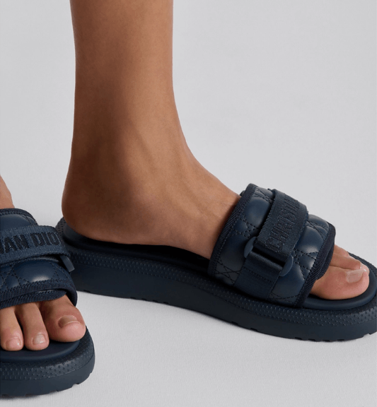 Dior o1w1db10725 KCO041 Evolution Slides in Deep Blue Size US 12 / IT 42 - 6 Thumbnail