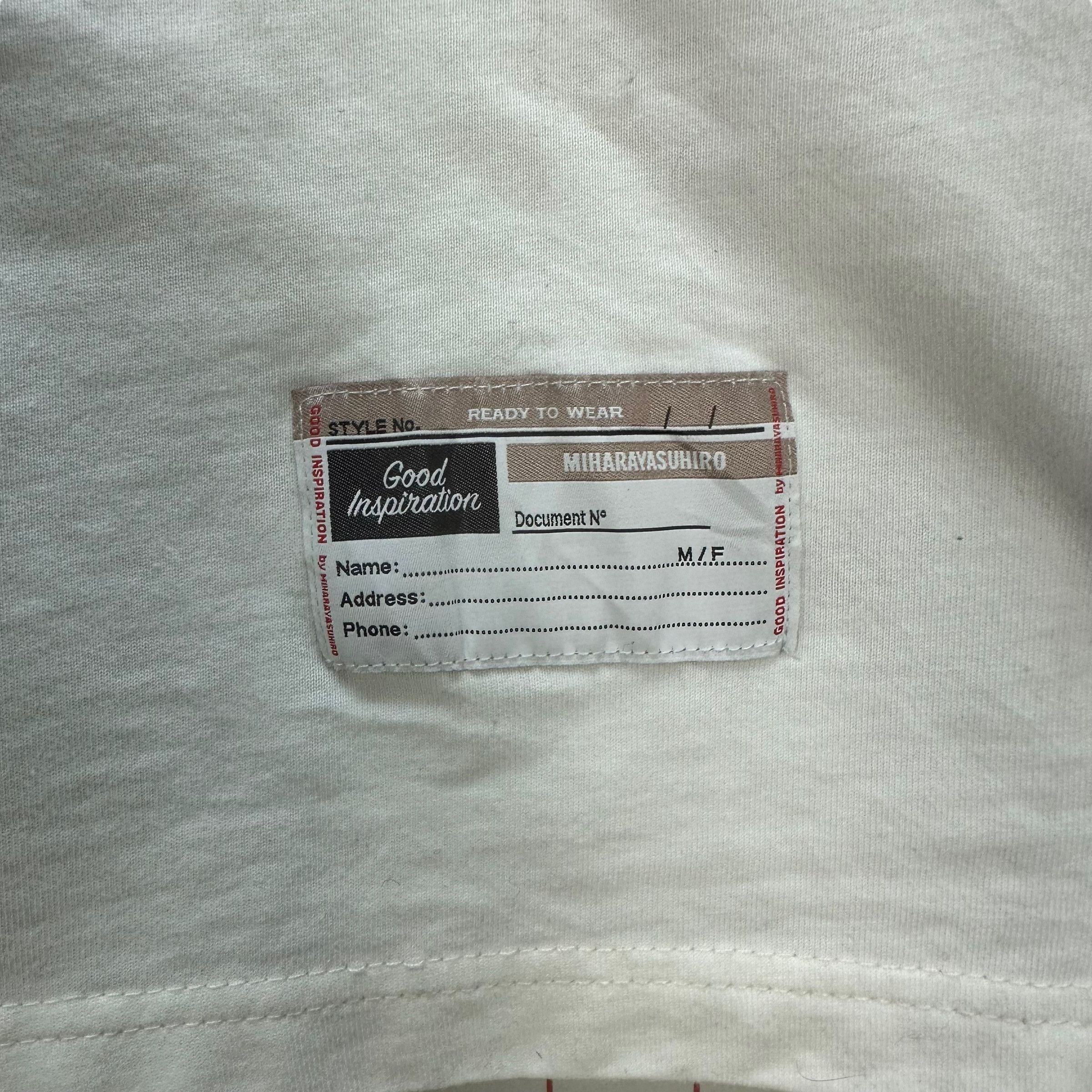 GU × Maison MIHARA YASUHIRO GOOD INPIRATION MIHARAYASUHIRO T SHIRT #8463-010 Size US XL / EU 56 / 4 - 7 Thumbnail