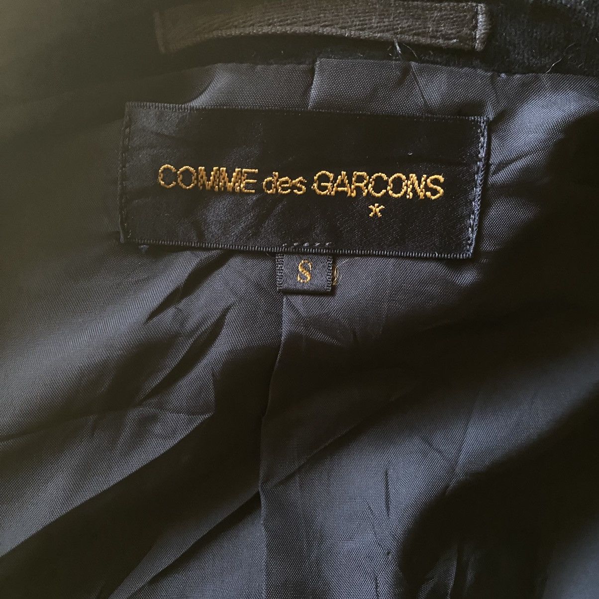 Comme des Garcons Vintage Fall 1989 Set Cropped Jacket and Skirt Size S / US 4 / IT 40 - 13 Thumbnail