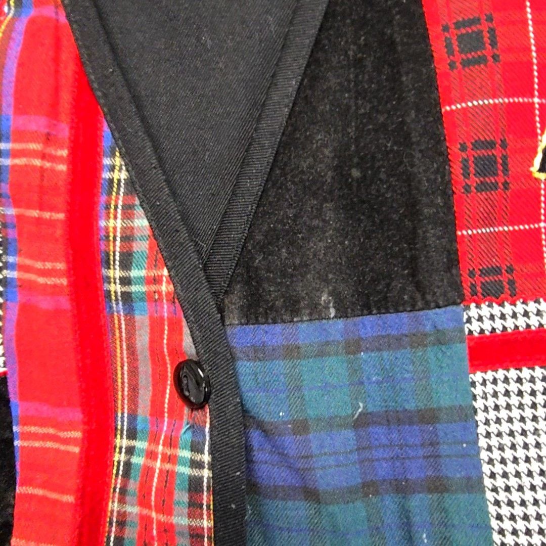 Vintage Vintage Koret Patchwork Vest Plaid Holiday 20W Christmas Size 3XL / US 20-22 - 8 Thumbnail