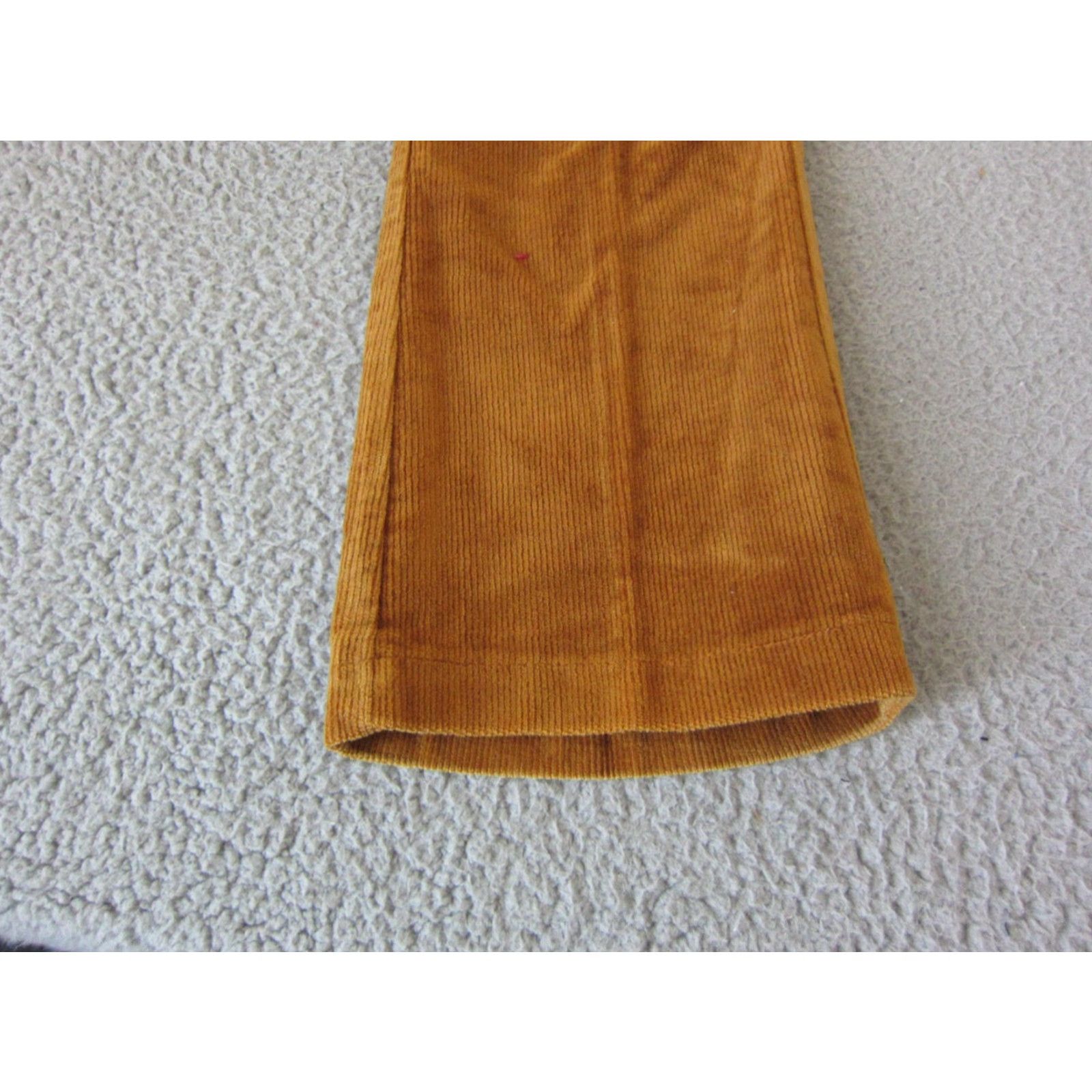Farah VINTAGE Farah Pants Corduroy 12/13 Regular 23w x 31L Brown Mens Womens Teens? Size 34" / US 12 / IT 48 - 3 Thumbnail