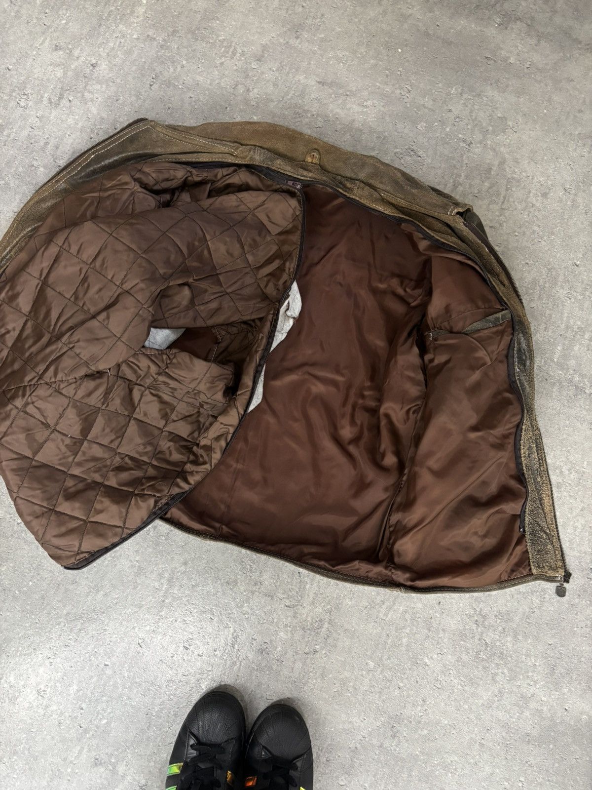 Vintage Vintage Lamb Leather Jacket Detachable Liner L Streetwear Size US L / EU 52-54 / 3 - 16 Thumbnail