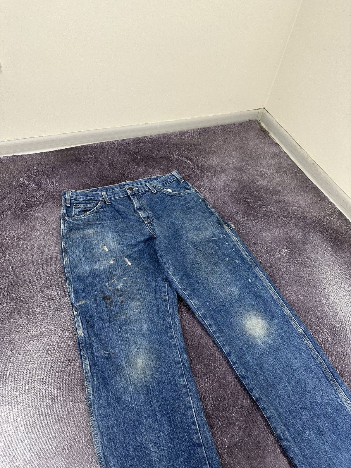 Dickies Vintage Dickies Baggy Denim Carpenter Hype Work Jeans Pants Size US 34 / EU 50 - 12 Thumbnail