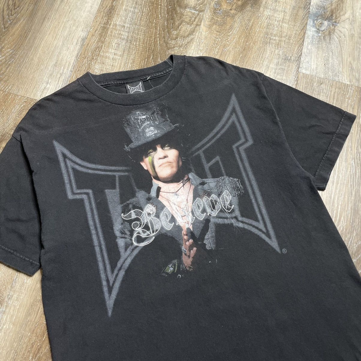 Tapout × Vintage Y2K Tapout Vintage Charles Lewis Tee Shirt Mens Large UFC Size US L / EU 52-54 / 3 - 2 Thumbnail