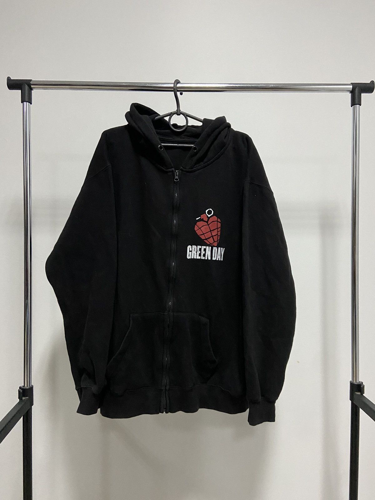 Band Tees × Vintage Green day vintage zip hoodie American idiot Size US L / EU 52-54 / 3 - 2 Thumbnail