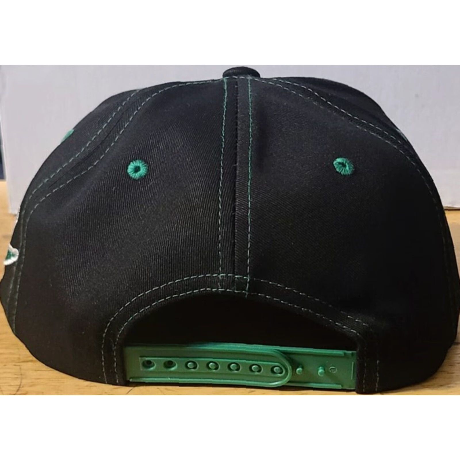 Vintage VINTAGE Marijuana Leaf High Life Cannabis Palm Tree Snapback Cap Adult Adjustable Cotton Black Men's Size ONE SIZE - 3 Thumbnail