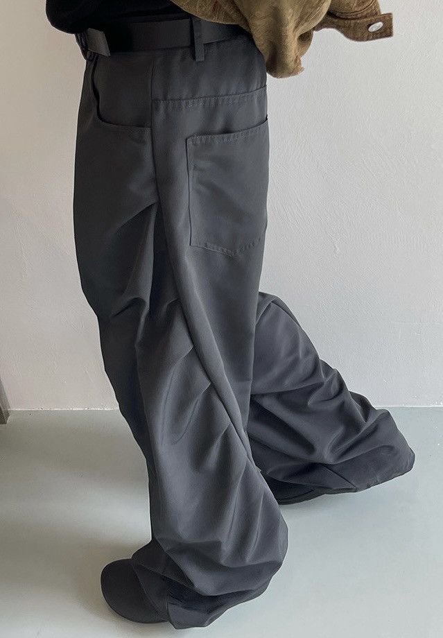 Japanese Brand × Vintage Outdoor retro cleanfit side ruched pleated baggy pants Size US 30 / EU 46 - 2 Thumbnail