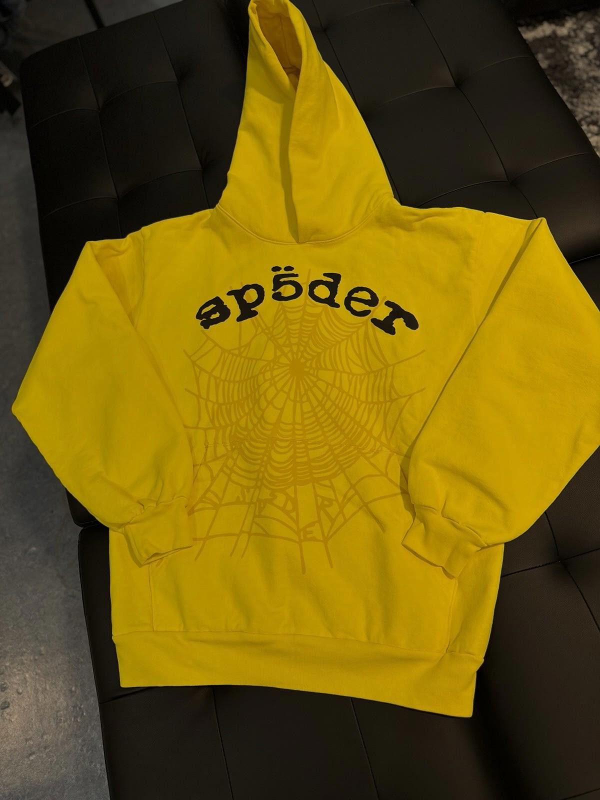 Sp5der Sp5der Worldwide Yellow Hoodie Size (M) (NEW) 100% Authentic Size US M / EU 48-50 / 2 - 1 Thumbnail