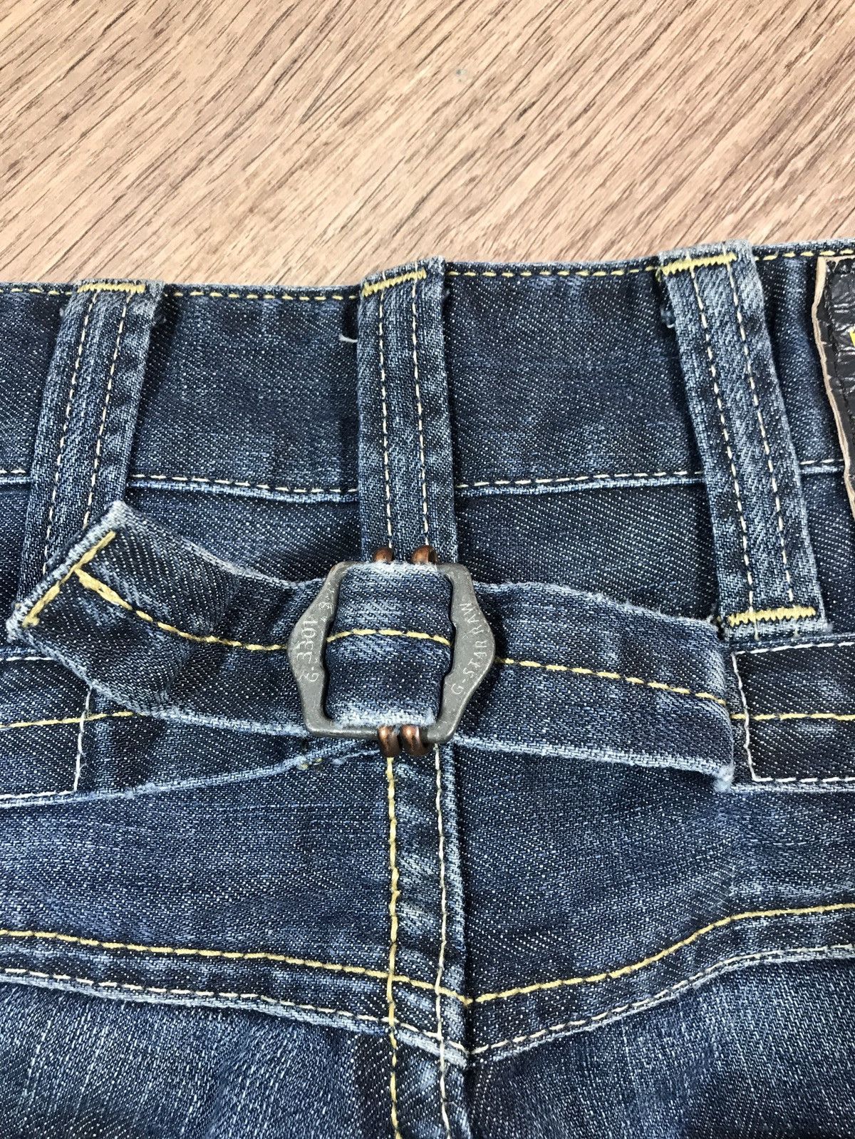 G-Star × Vintage Vintage G Star Raw Distressed Jeans Size US 33 - 17 Thumbnail