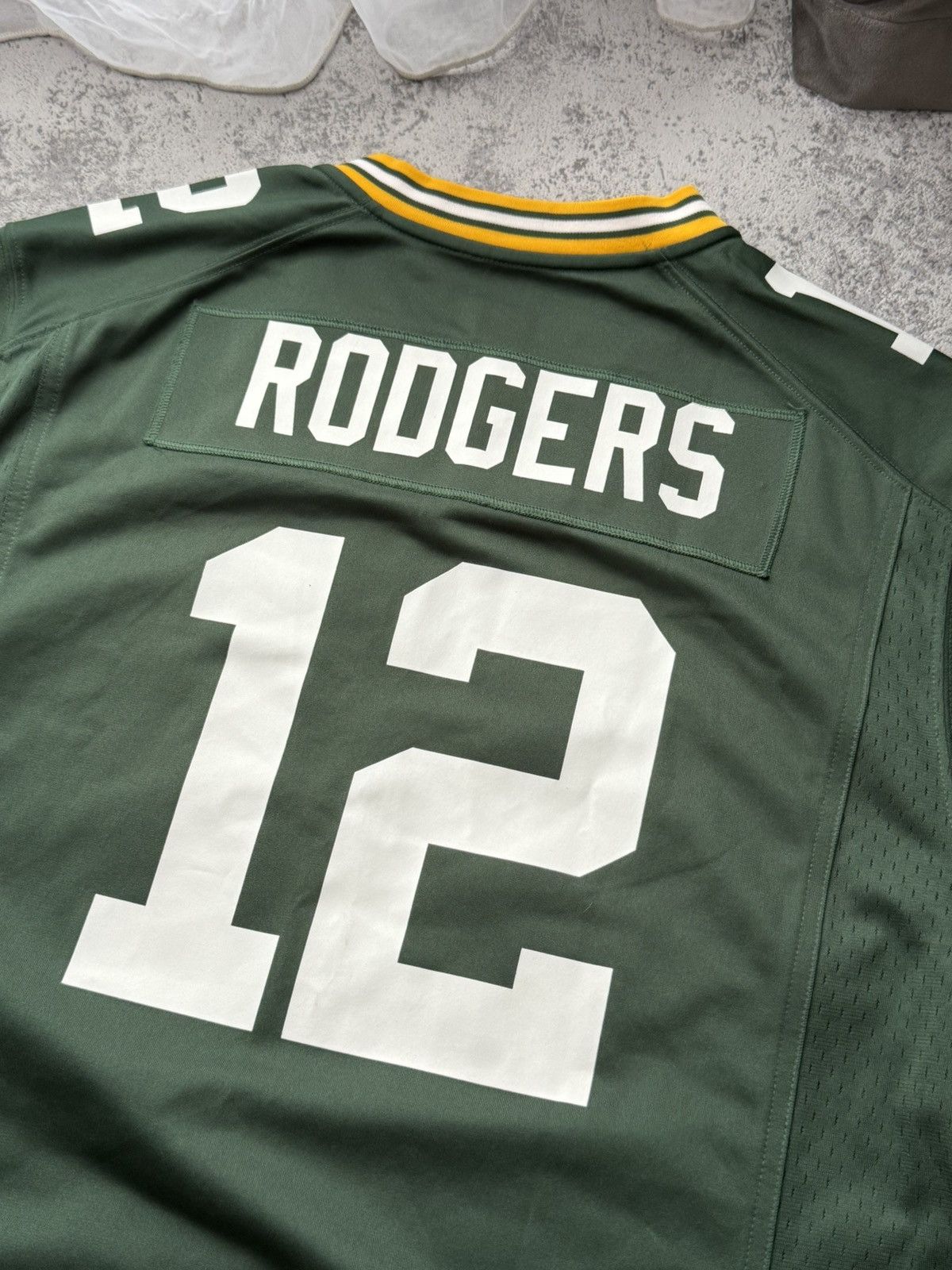 NFL Green Bay Packers 12 Aaron Rodgers Nike NFL Jersey Size US XL / EU 56 / 4 - 4 Thumbnail