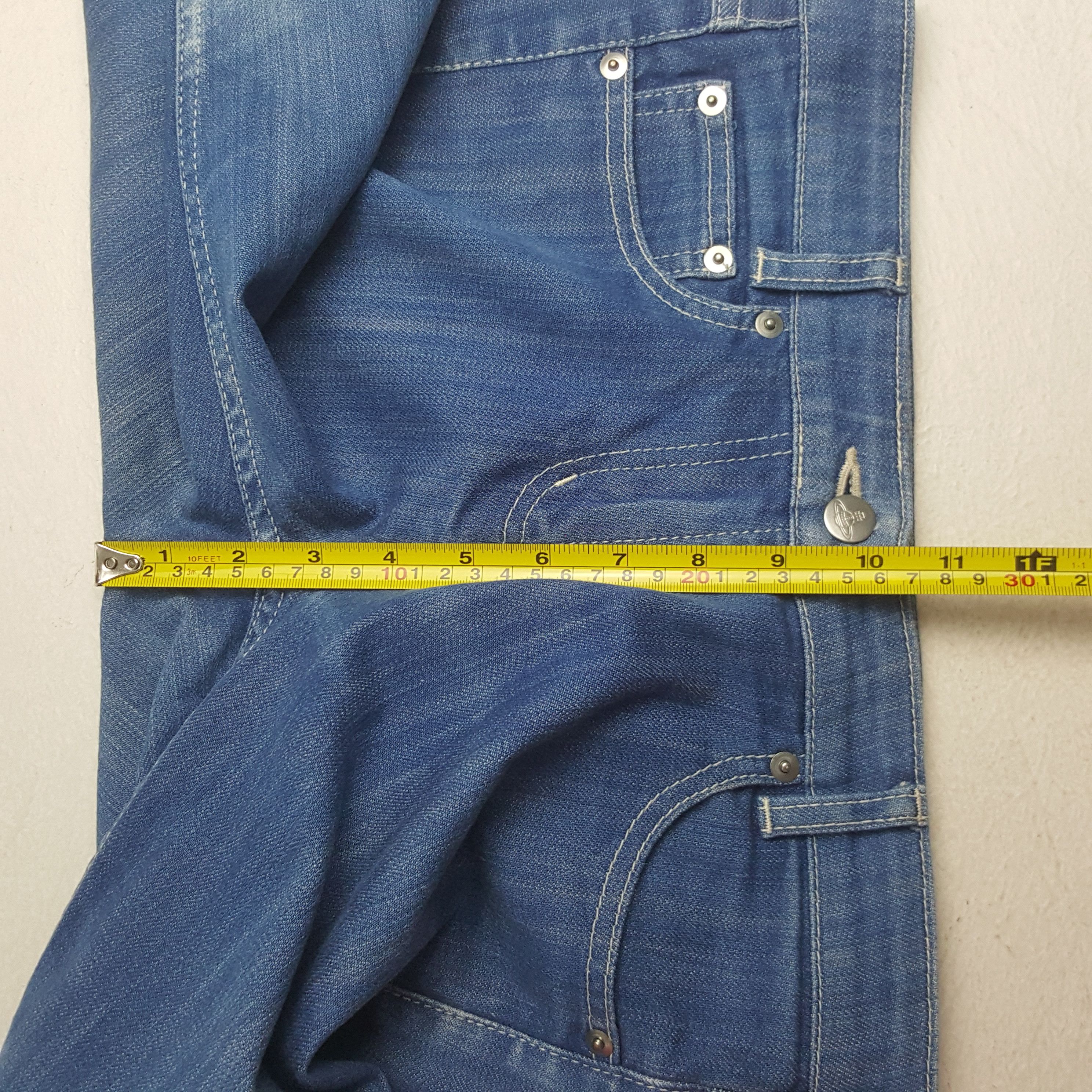 Vivienne Westwood Vintage Vivienne Westwood Red Label Denim Jeans C297N5 Size 29" - 11 Thumbnail