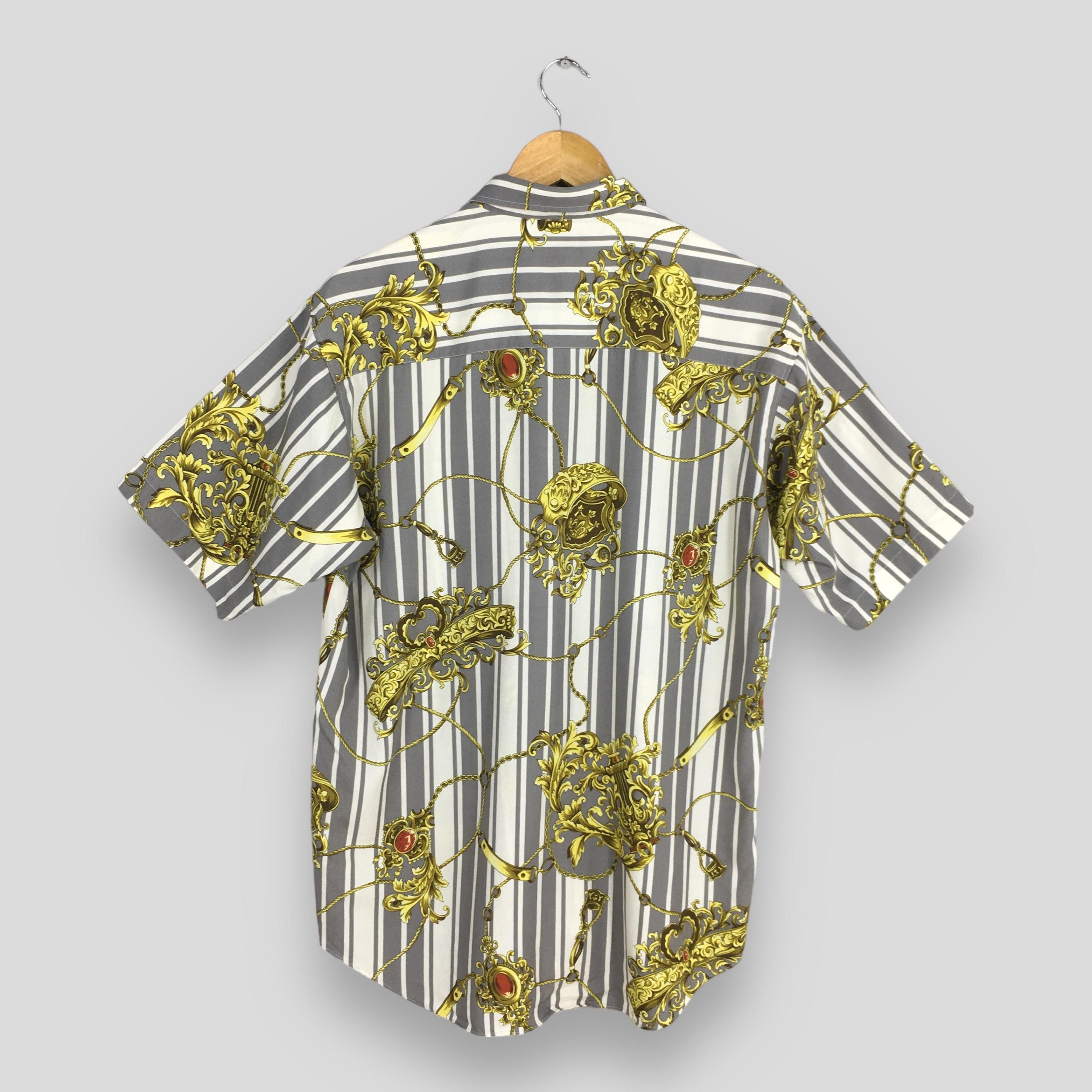 Vintage Vintage 90s Novelty Baroque Rayon Shirt Large Size US L / EU 52-54 / 3 - 7 Thumbnail