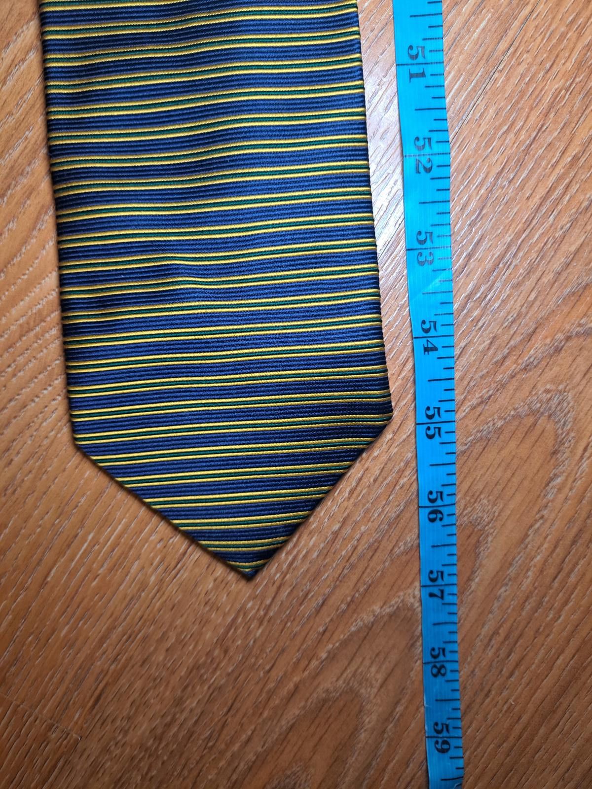 Brooks Brothers Brooks Brothers Silk Tie Blue Multicolor Striped Made in USA Size ONE SIZE - 5 Thumbnail