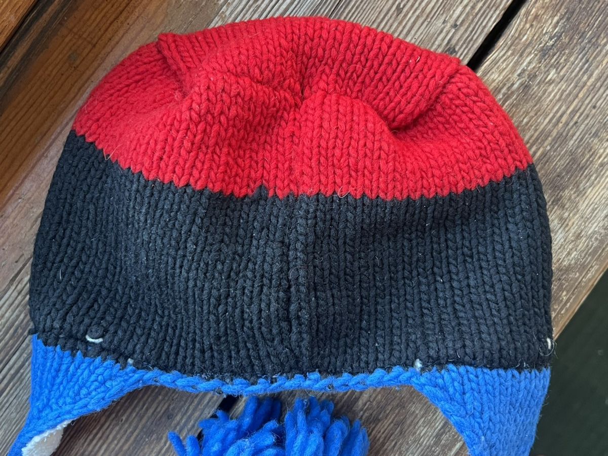 Hat Club Vintage Y2K Super Mario 90s handmade Knit Beanie Hat Cosplay Size ONE SIZE - 10 Thumbnail