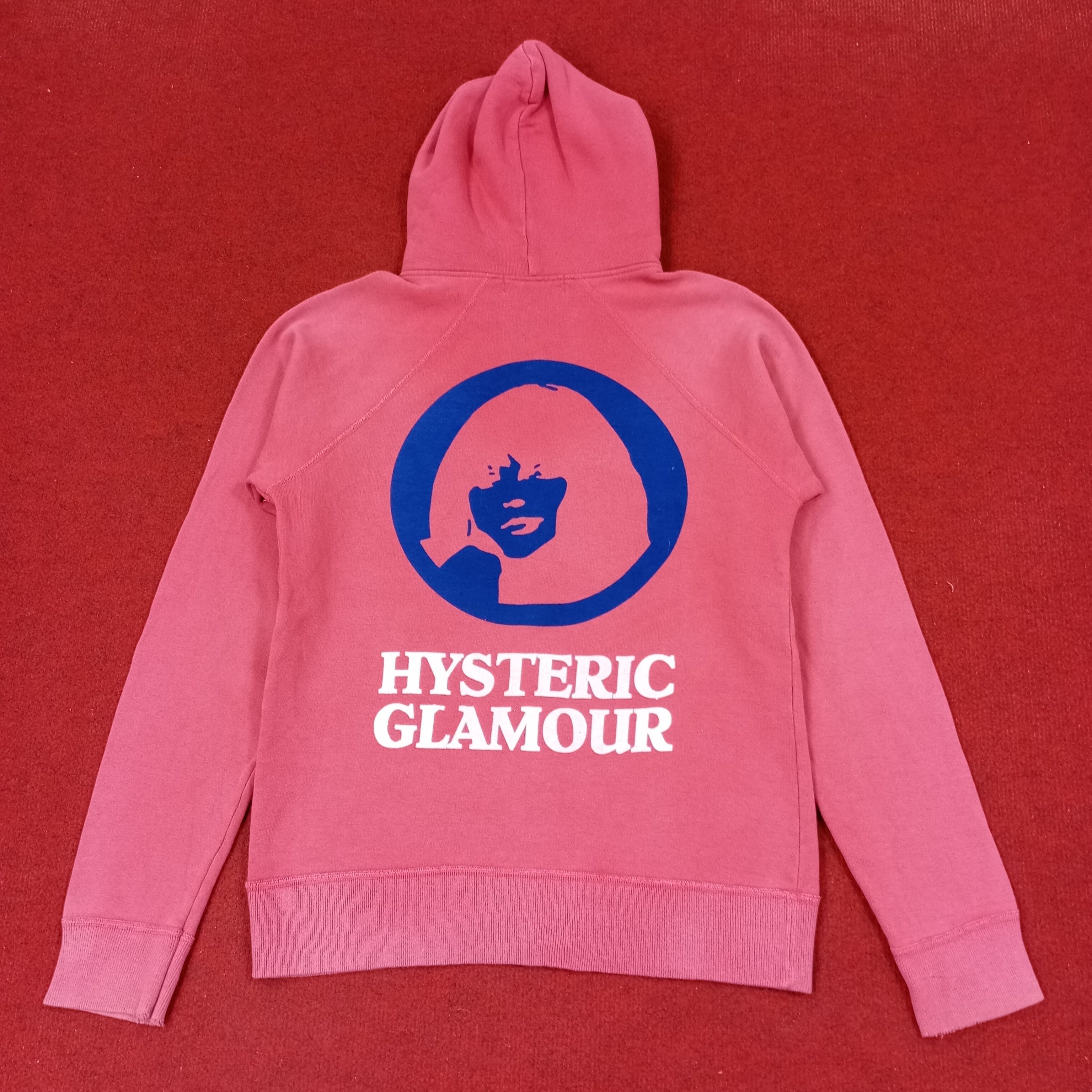 Hysteric Glamour × Japanese Brand × Vintage Hysteric Glamour Streetwear Custom Art Zipper Hoodies c220n7 Size US XS / EU 42 / 0 - 1 Thumbnail