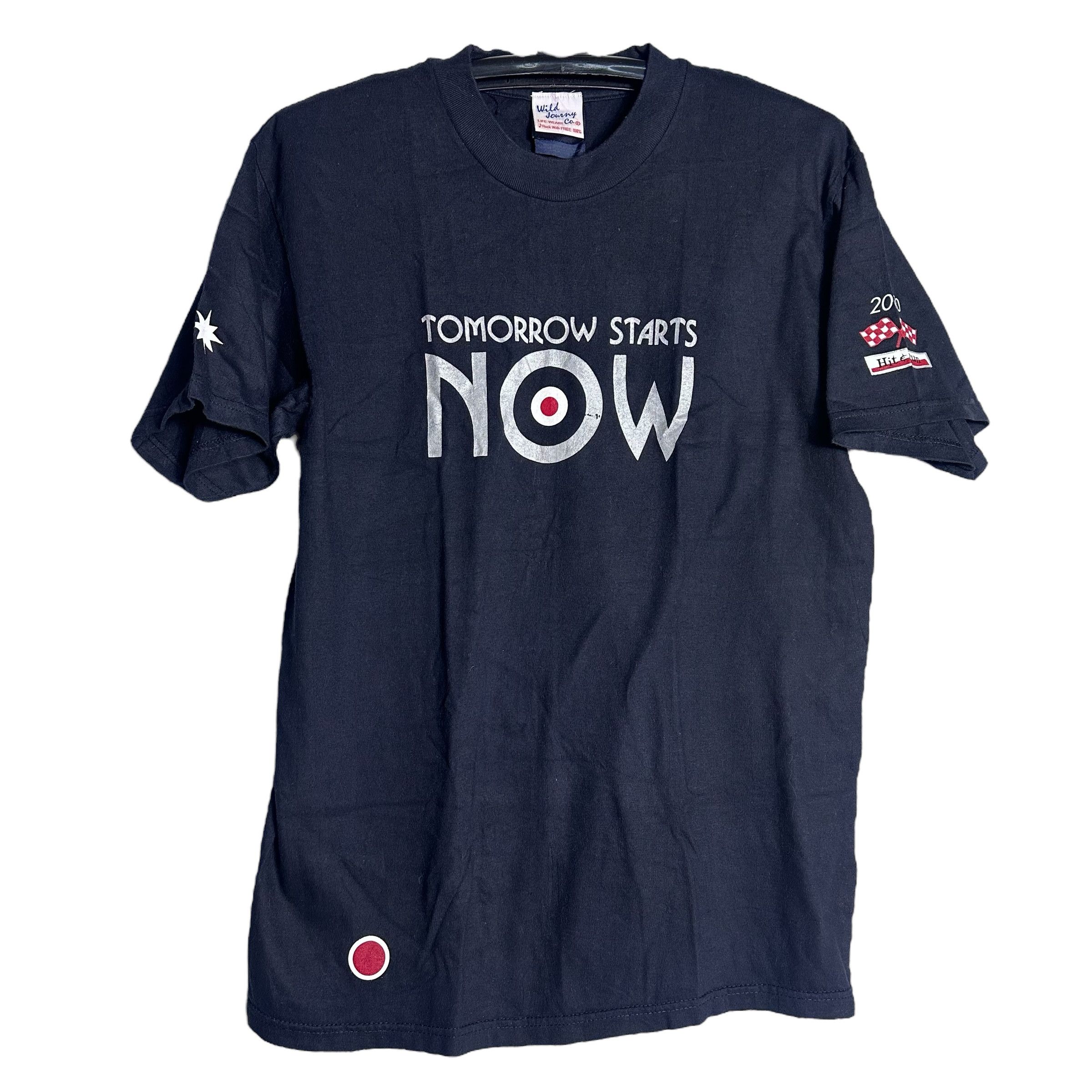 Vintage 🔥RARE🔥Vintage 2000 Tomorrow Starts Now T-shirt Size US M / EU 48-50 / 2 - 1 Thumbnail