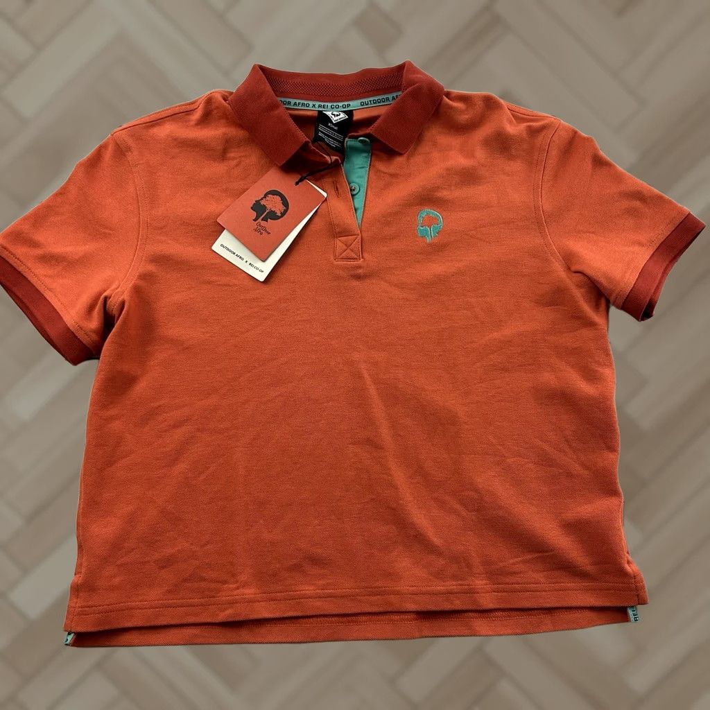 Vintage VINTAGE REI Polo Shirt Women XS Orange Outdoor Short Sleeve Nike Size XS / US 0-2 / IT 36-38 - 1 Thumbnail