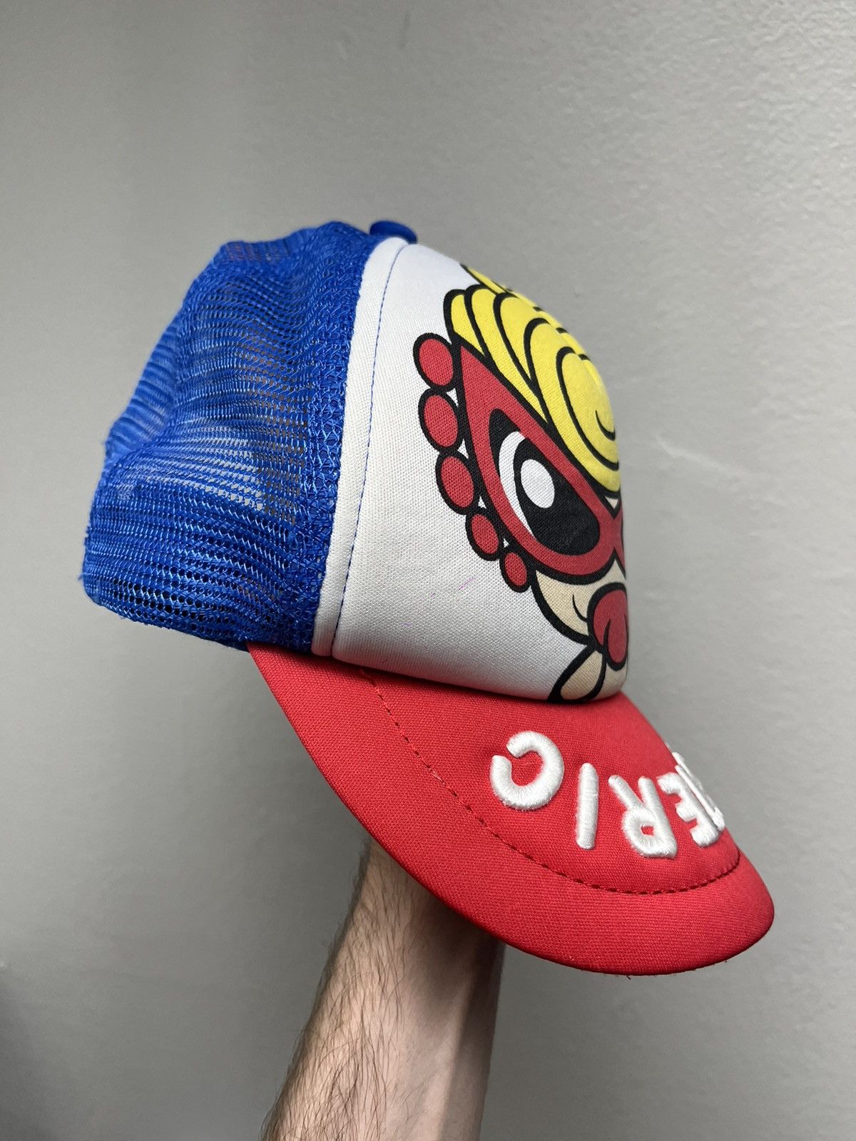 Hysteric Glamour RARE Vintage Hysteric Glamour Baby Patch Trucker Hat Size ONE SIZE - 4 Thumbnail