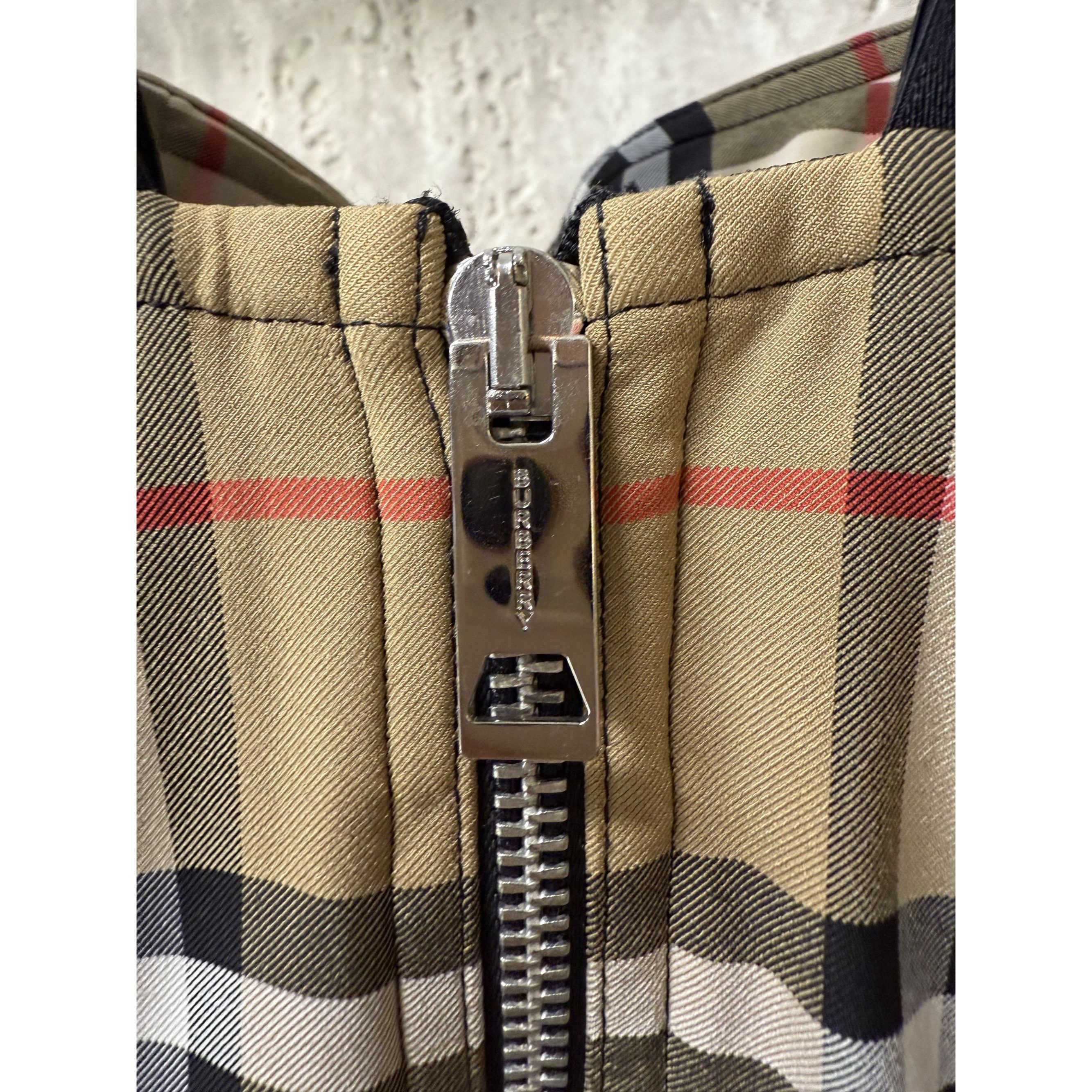 Burberry Burberry Womens Checkered Bustier Dress With Zipper Back & A Size M / US 6-8 / IT 42-44 - 12 Thumbnail